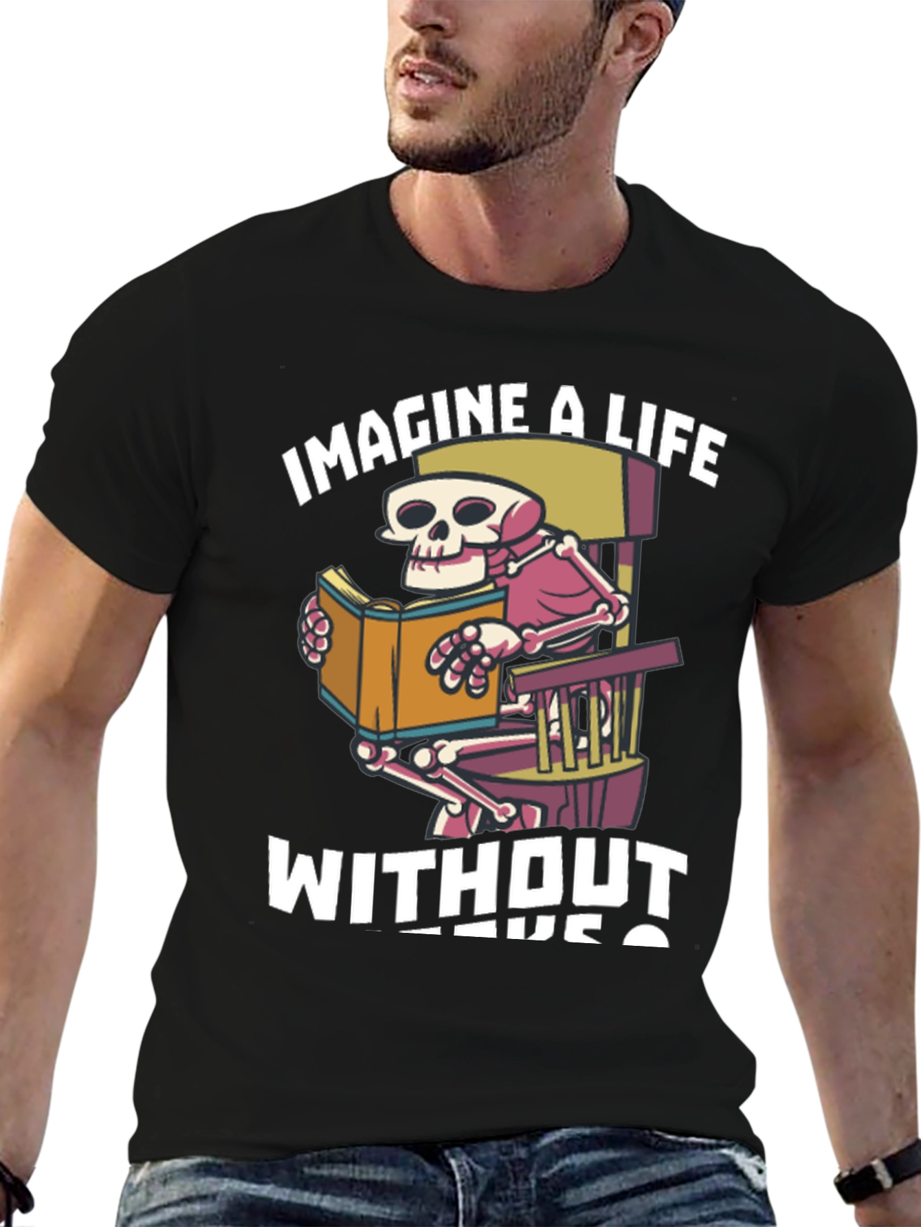 Imagine A Life Without Books T-Shirt