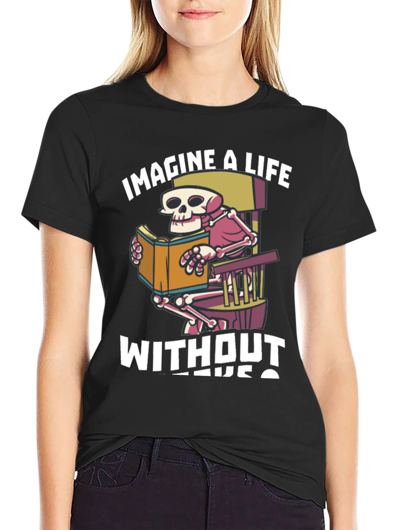 Imagine A Life Without Books T-Shirt