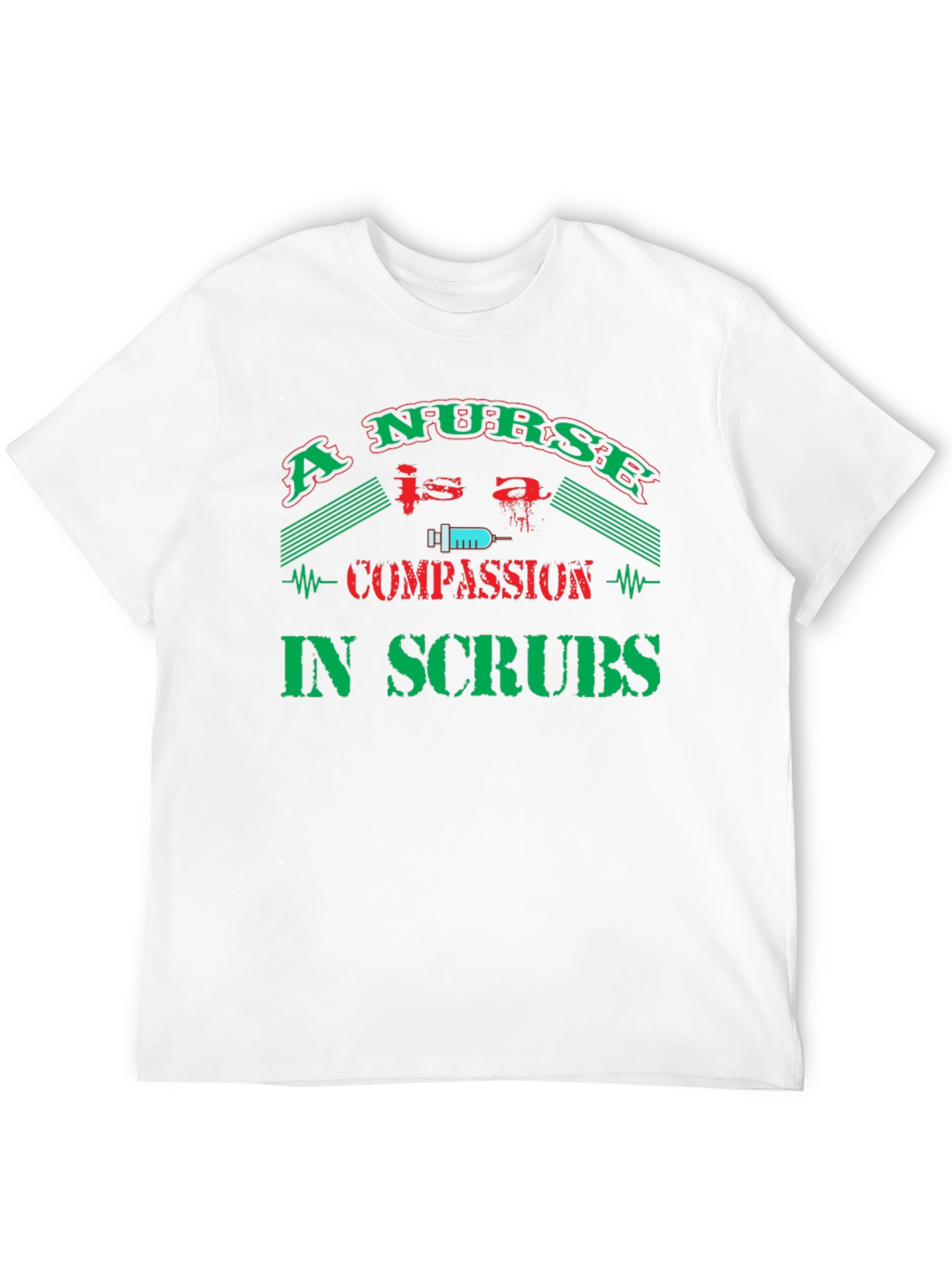 Nurse Compassion in Scrubs T-Shirt