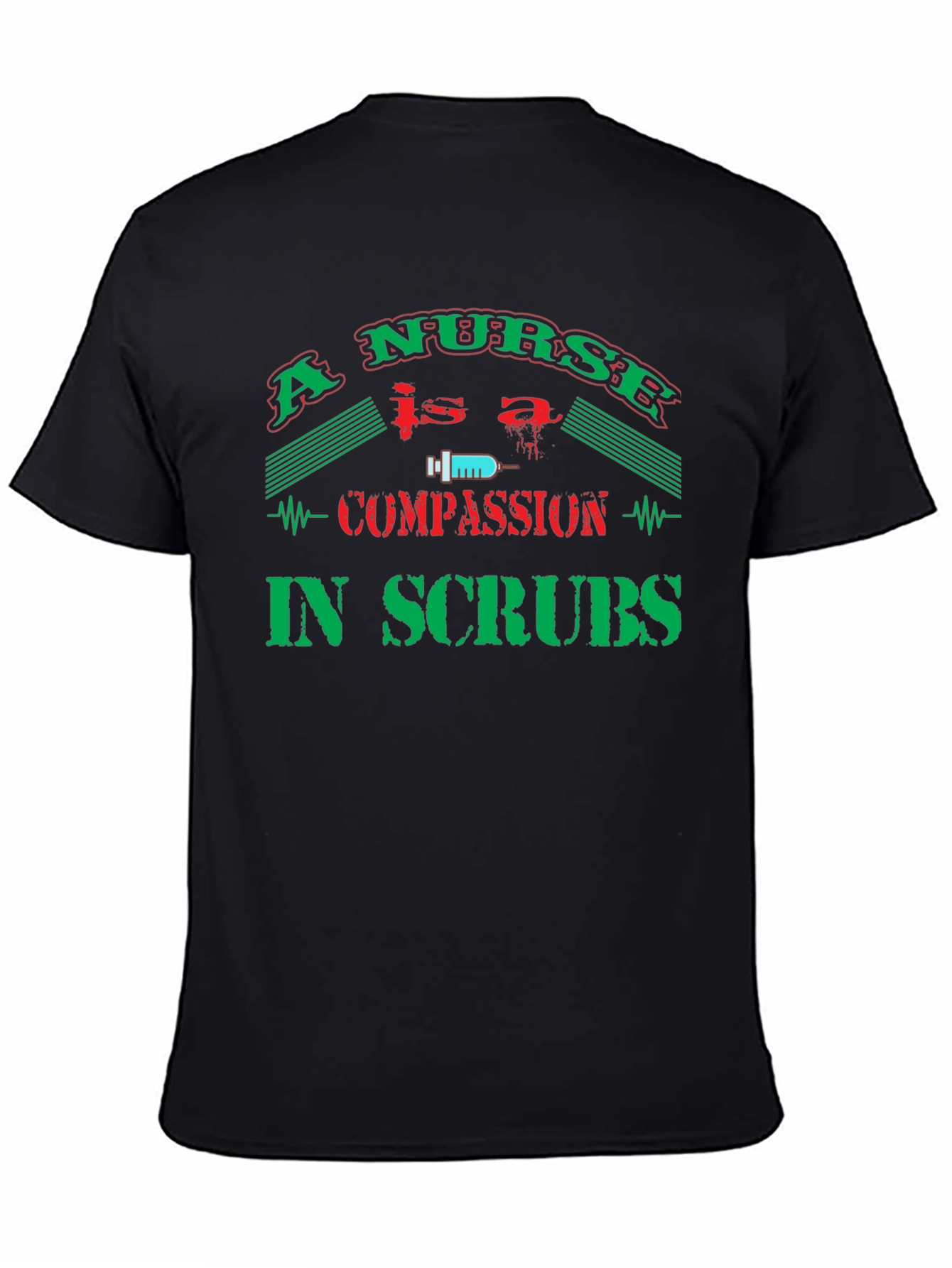 Nurse Compassion in Scrubs T-Shirt