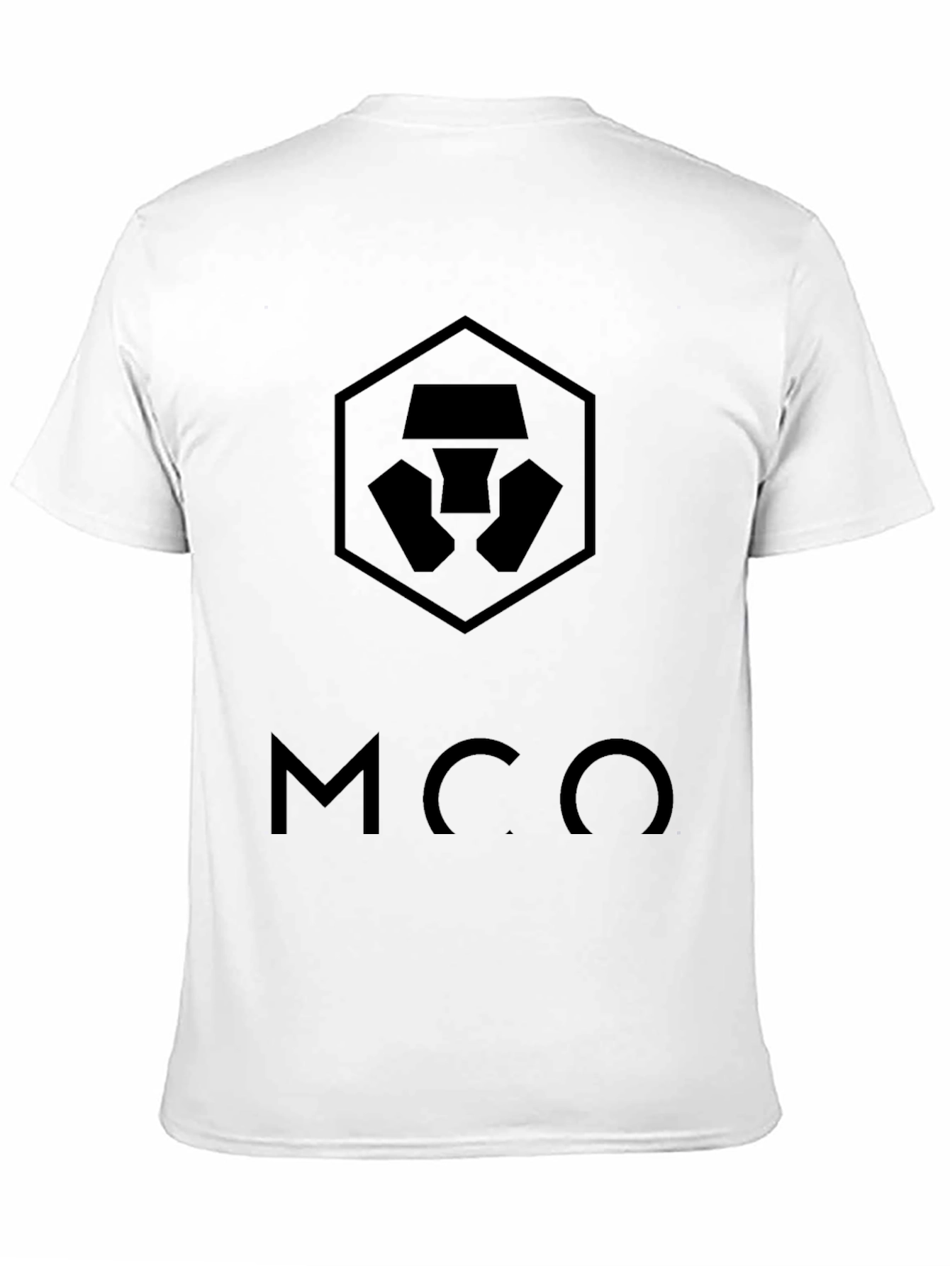 Modern Black T-Shirt with Graphic Logo Design