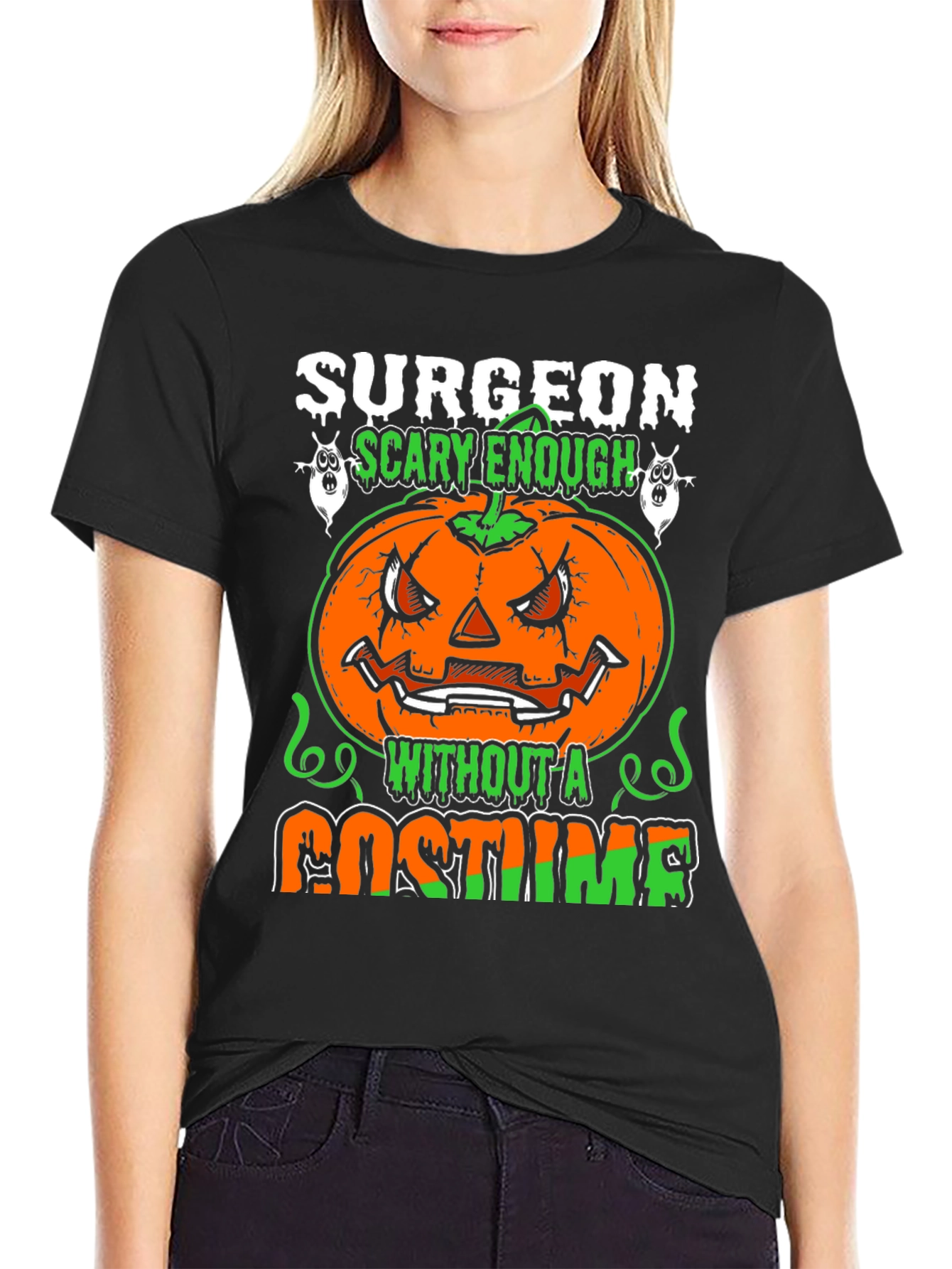 Surgeon Scary Enough Halloween T-Shirt