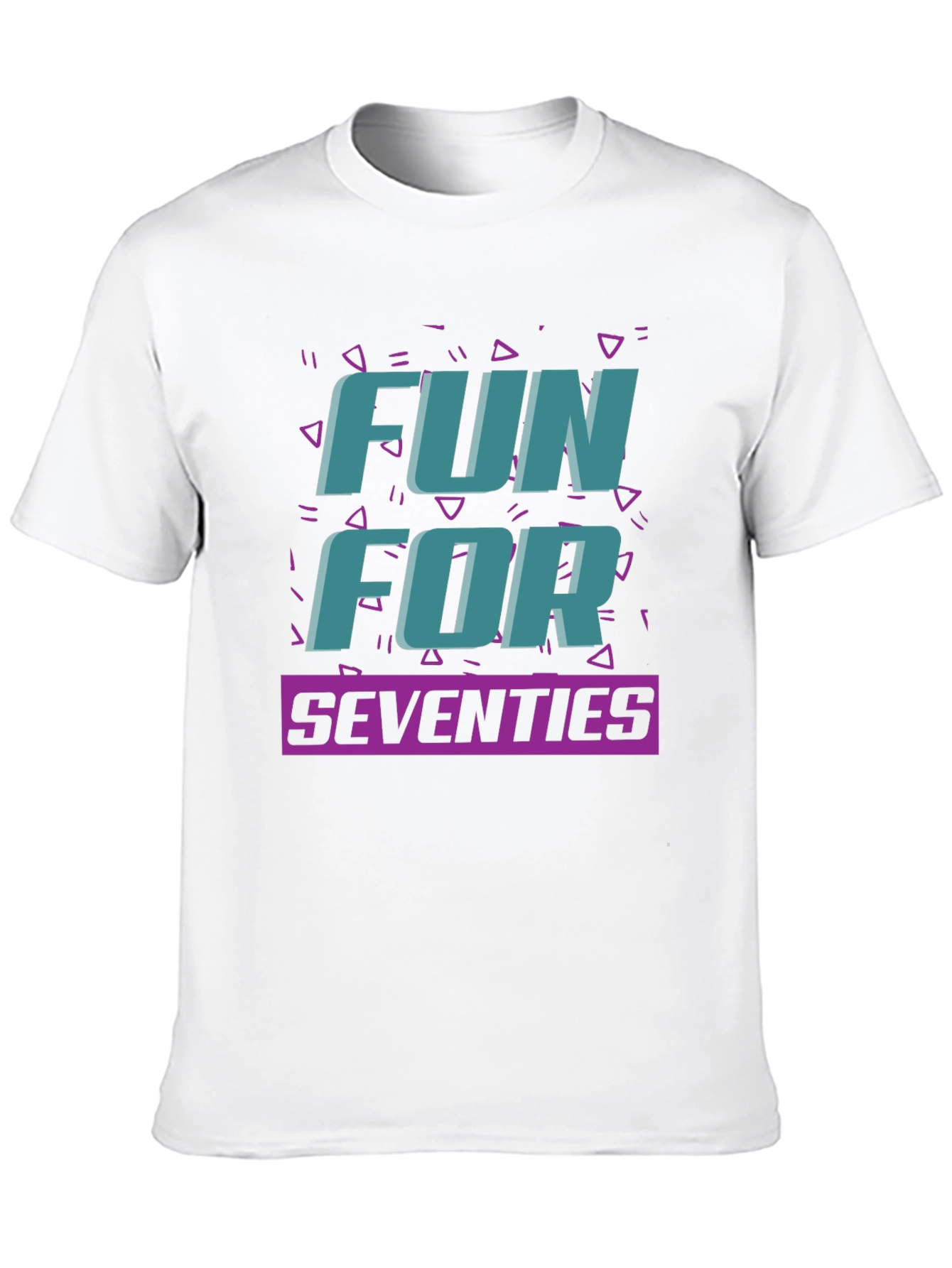 Fun For Seventies Black T-Shirt