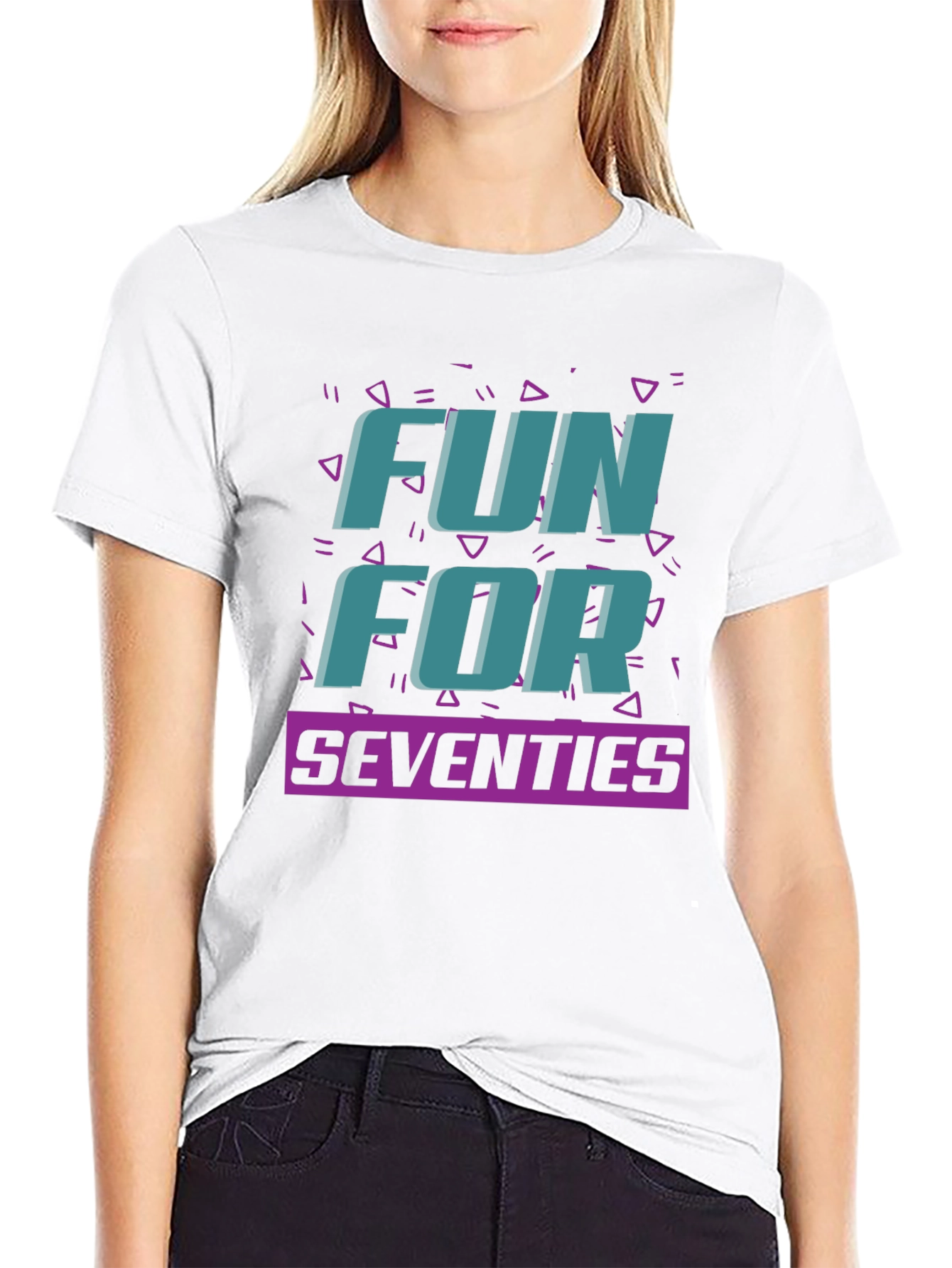Fun For Seventies Black T-Shirt