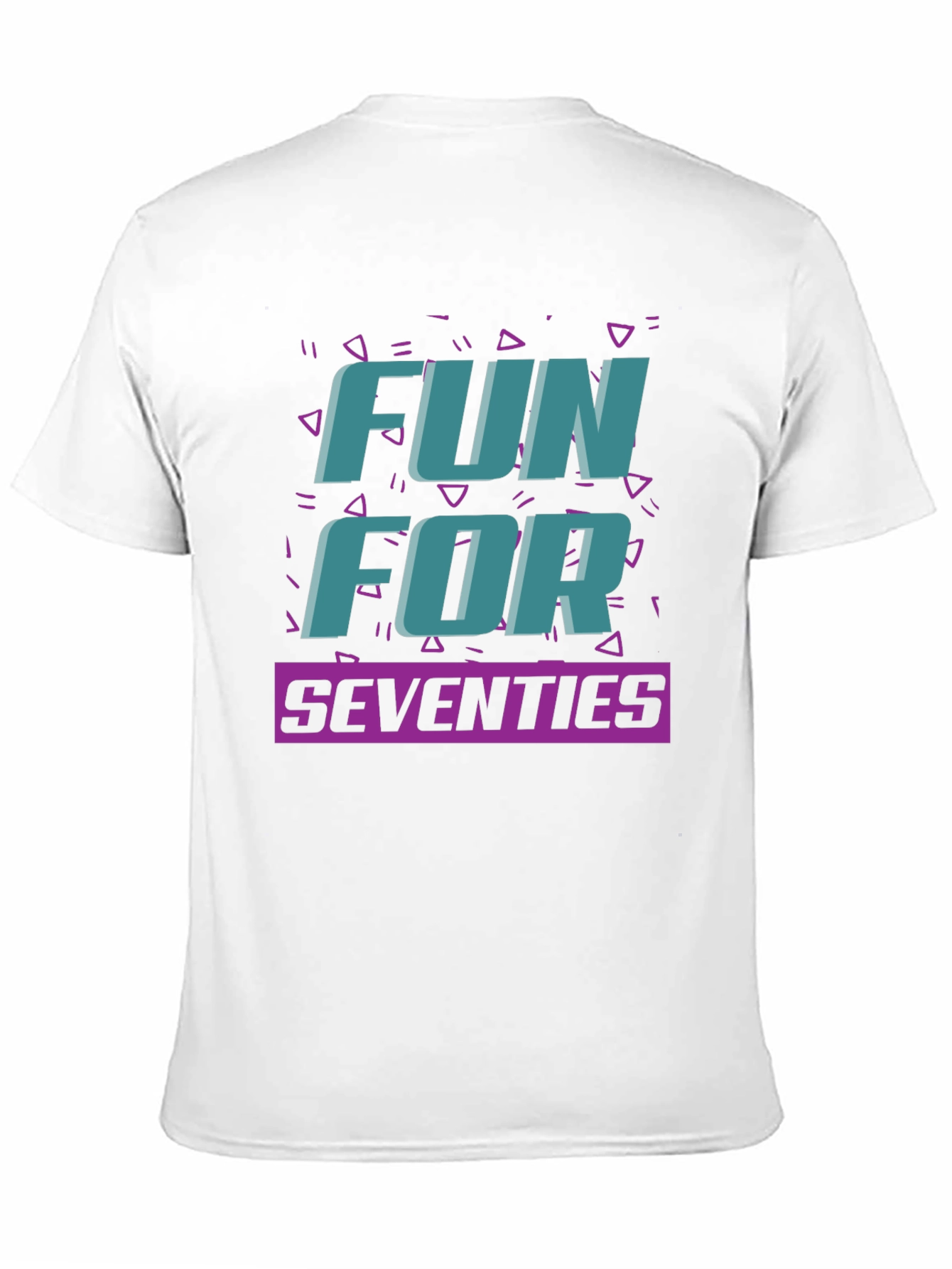 Fun For Seventies Black T-Shirt