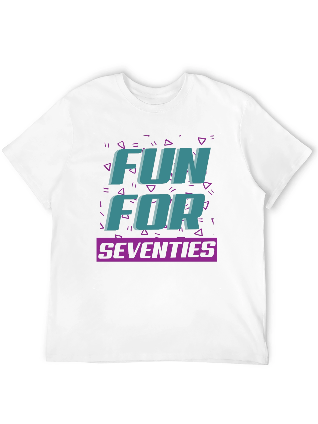 Fun For Seventies Black T-Shirt