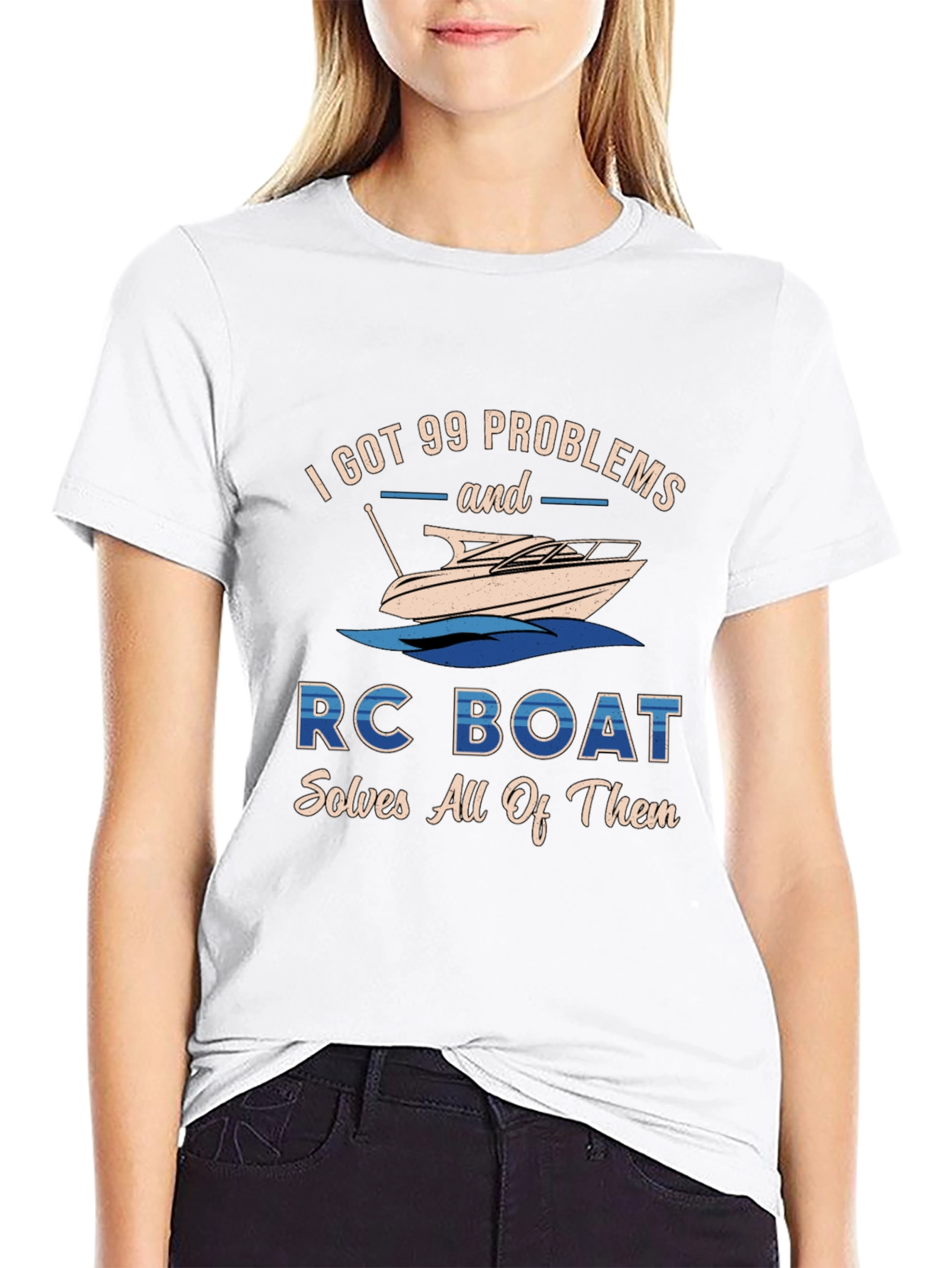 I Got 99 Problems RC Boat Solves Them T-Shirt