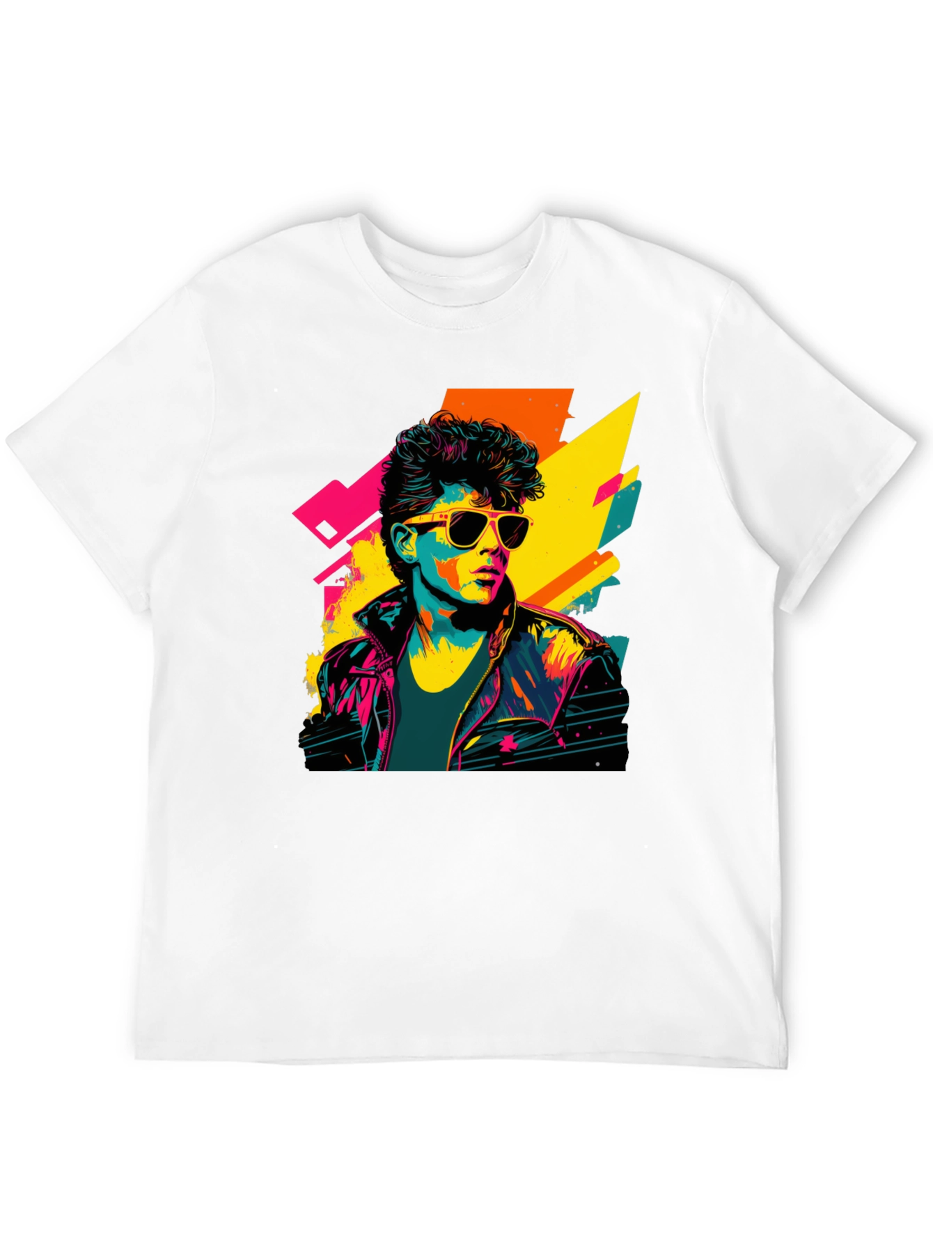 Retro 80s Pop Art T-Shirt - Cool Graphic Tee