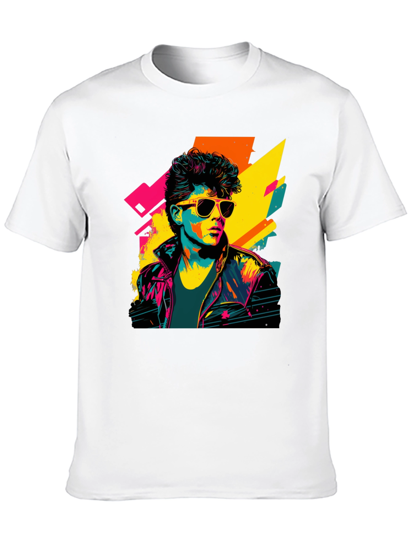 Retro 80s Pop Art T-Shirt - Cool Graphic Tee