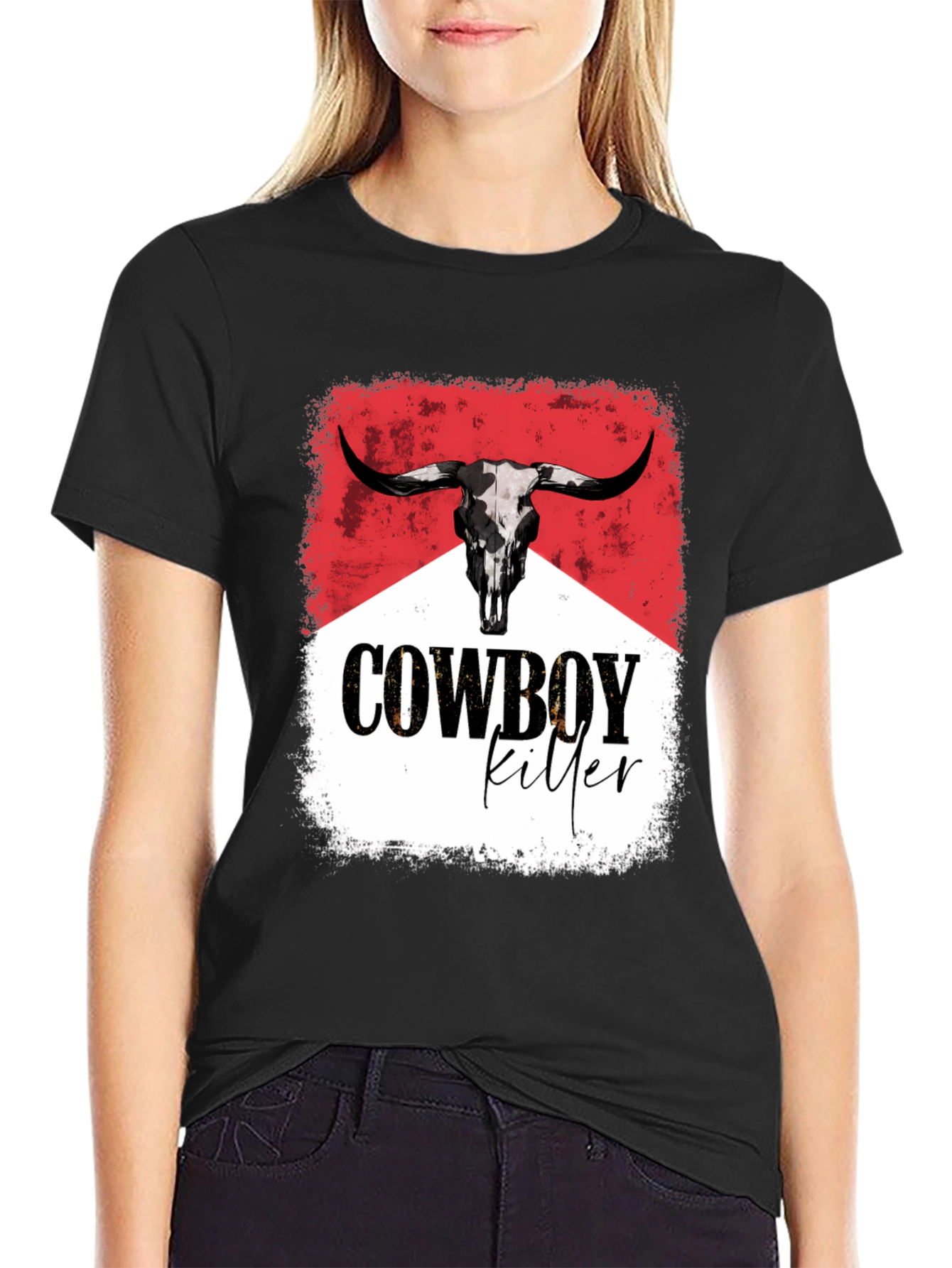 Cowboy Killer Graphic Tee - Western Style