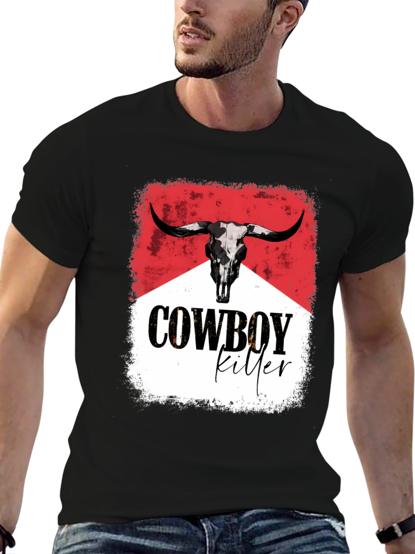 Cowboy Killer Graphic Tee - Western Style