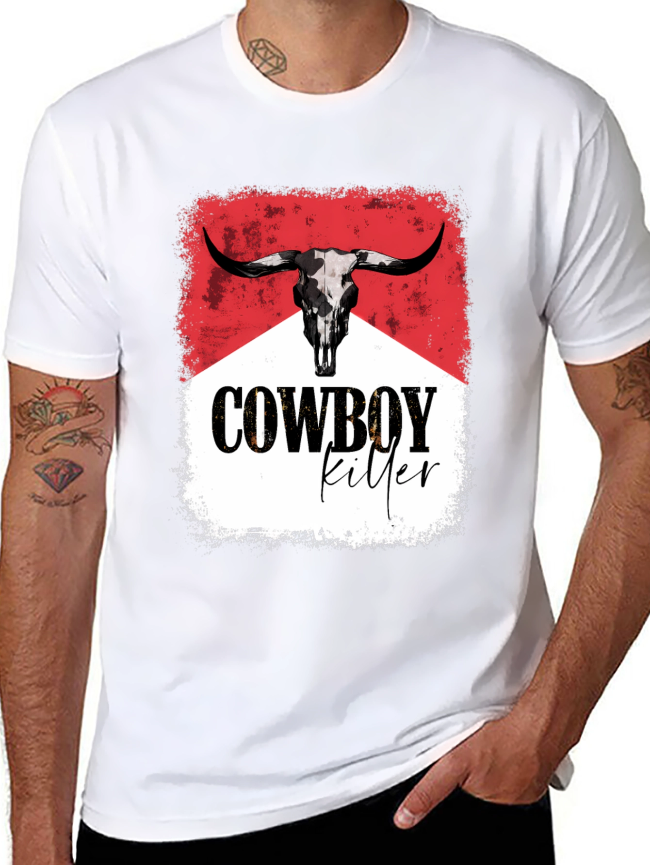 Cowboy Killer Graphic Tee - Western Style