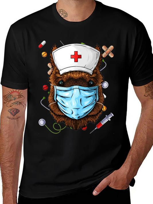Nurse Beaver T-Shirt: Healthcare Hero