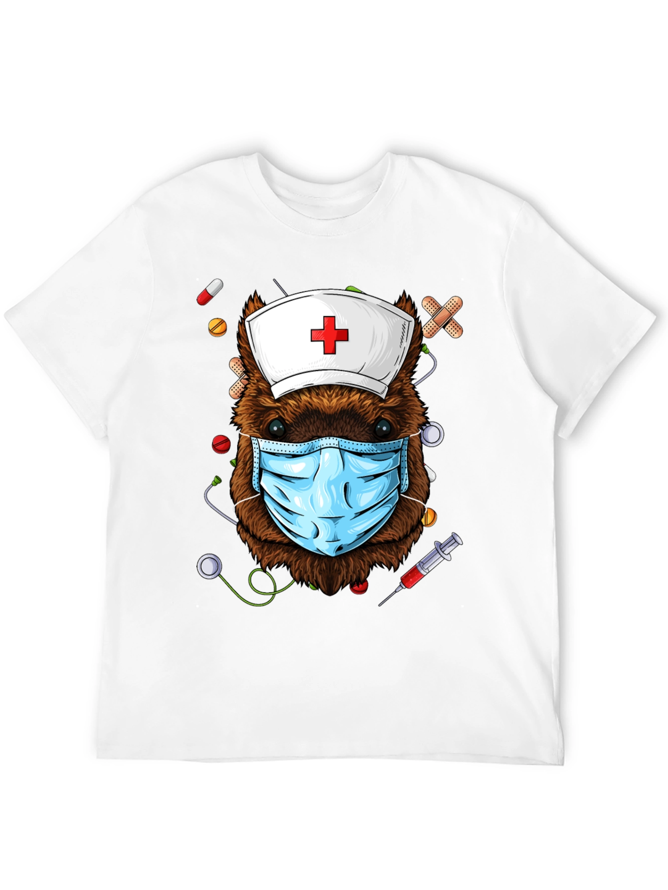 Nurse Beaver T-Shirt: Healthcare Hero