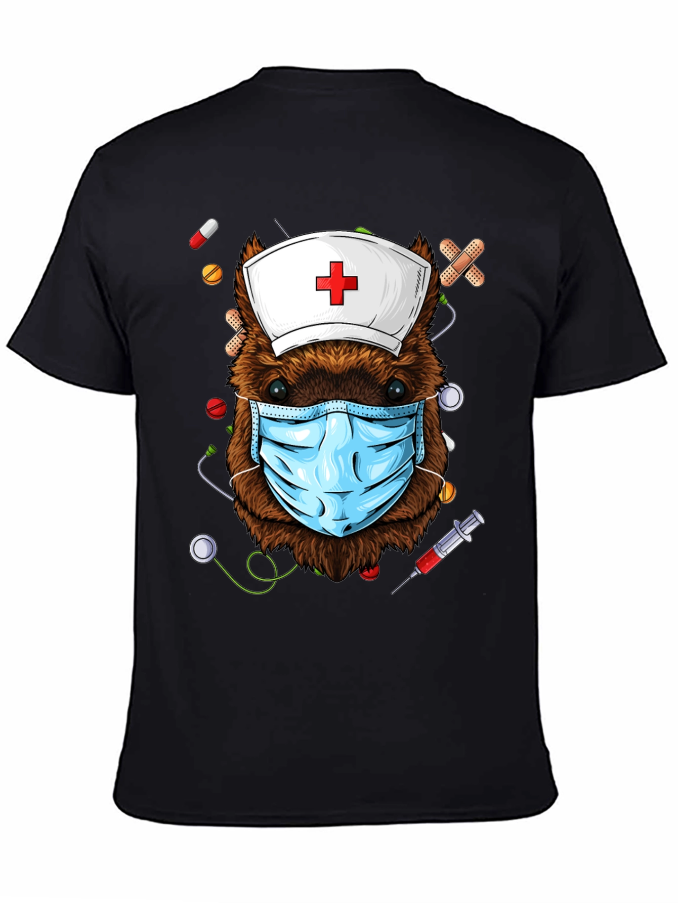 Nurse Beaver T-Shirt: Healthcare Hero