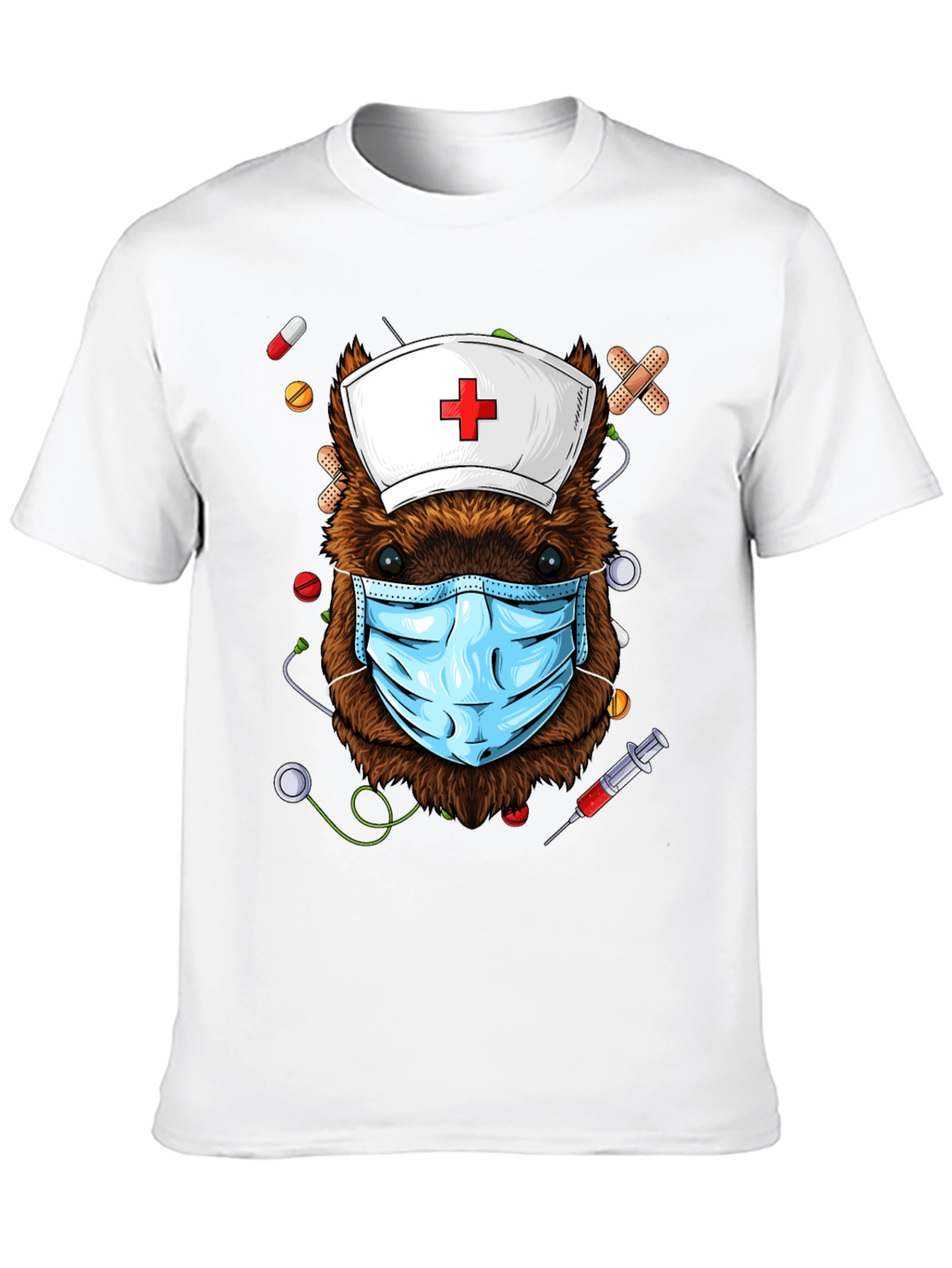 Nurse Beaver T-Shirt: Healthcare Hero