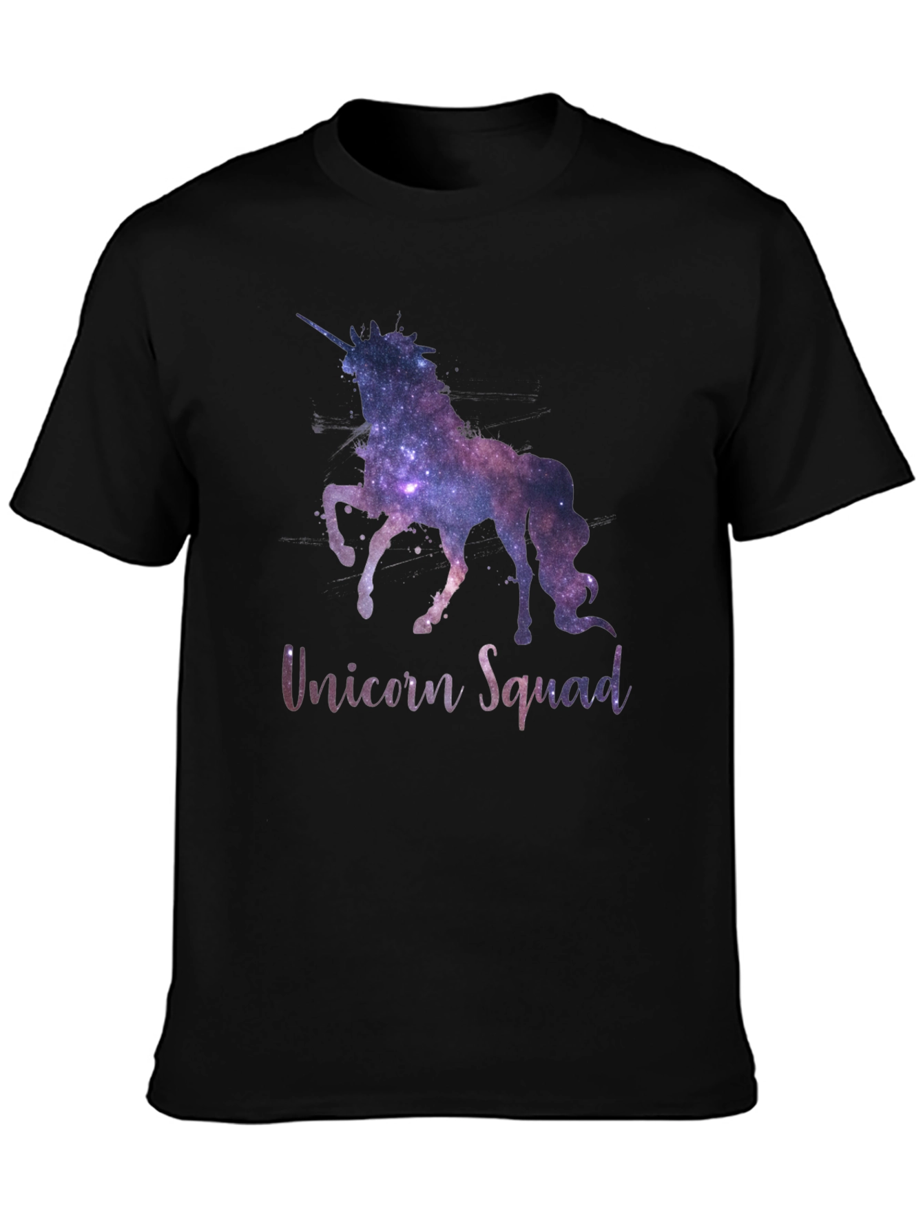 Unicorn Squad Galaxy Graphic T-Shirt