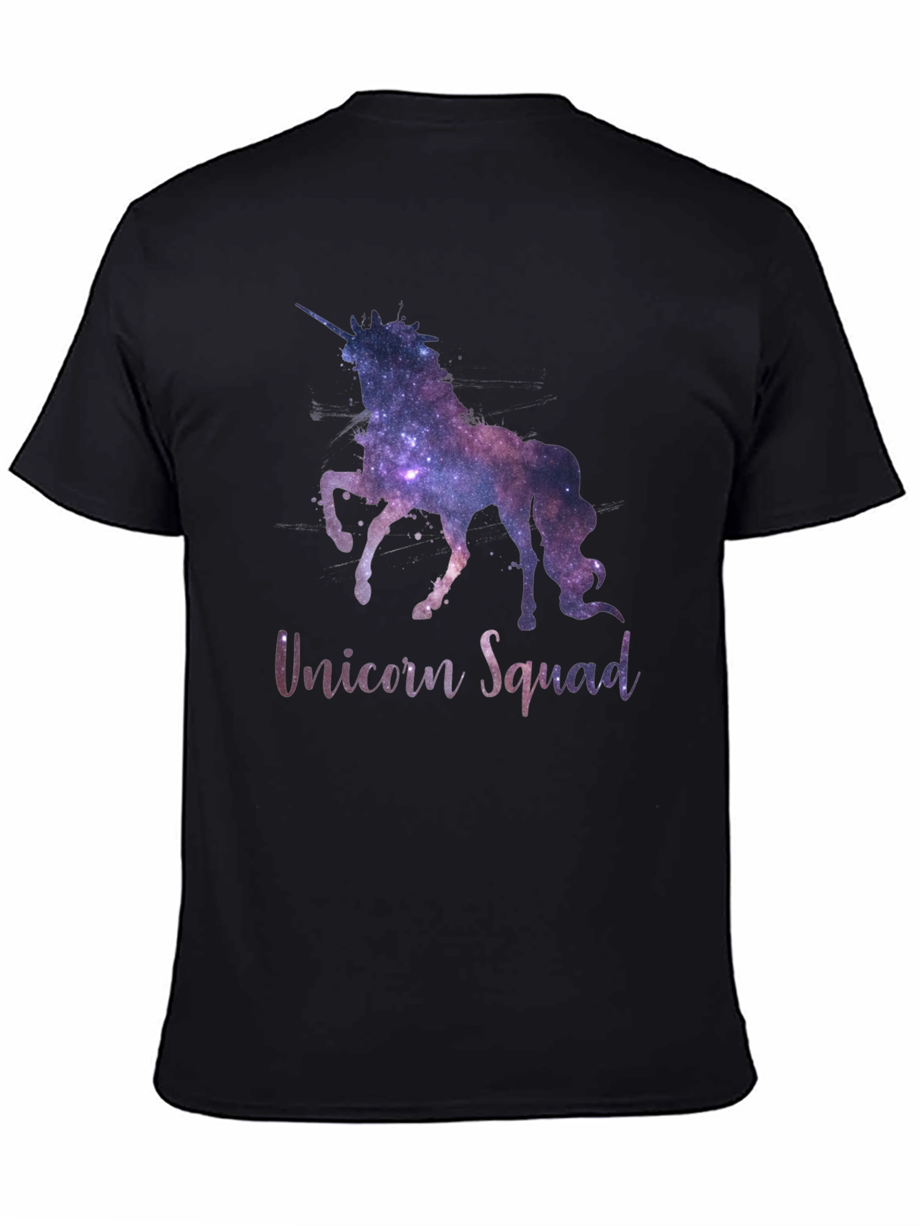 Unicorn Squad Galaxy Graphic T-Shirt