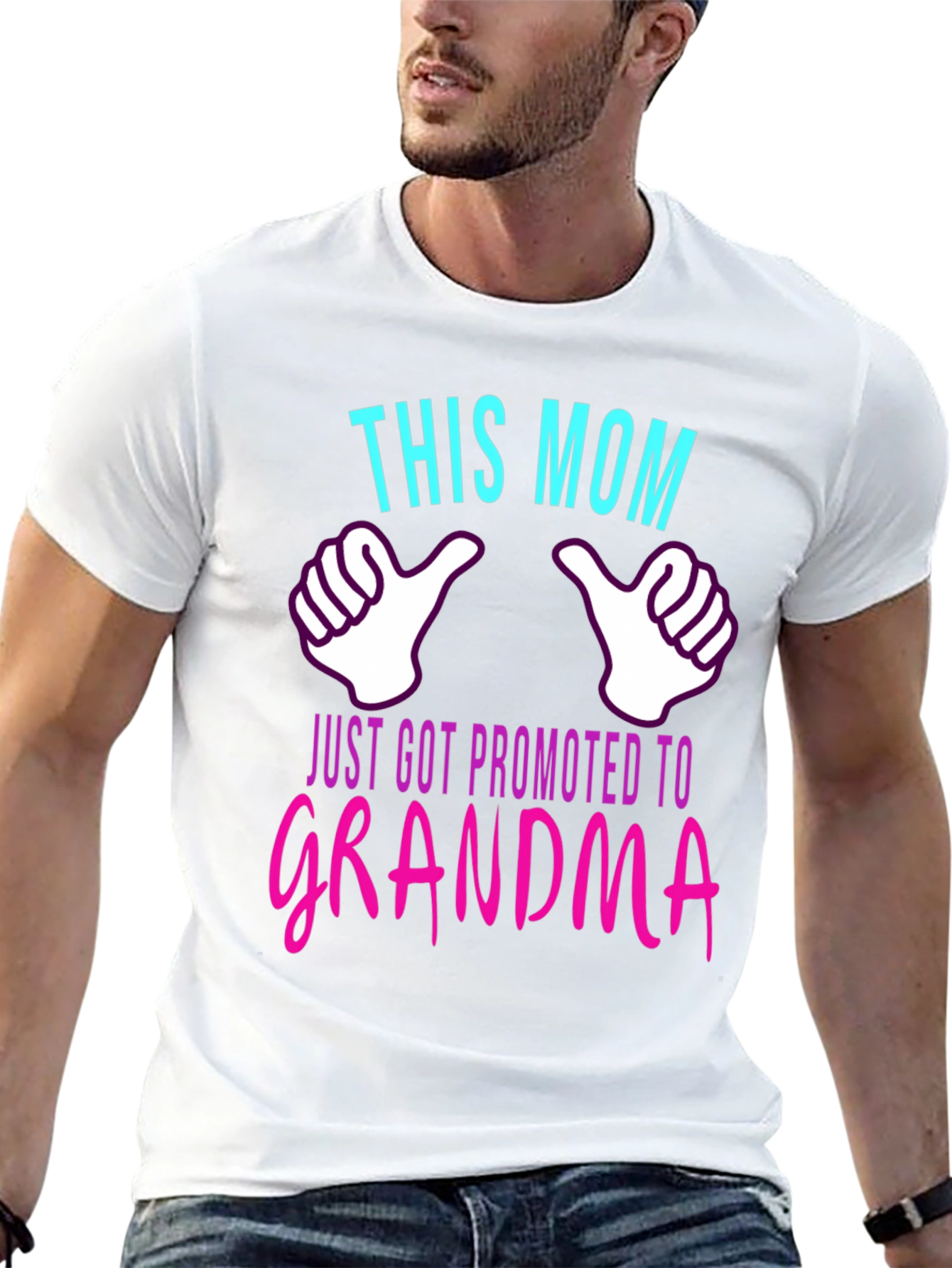 This Mom Just Got Promoted to Grandma T-Shirt