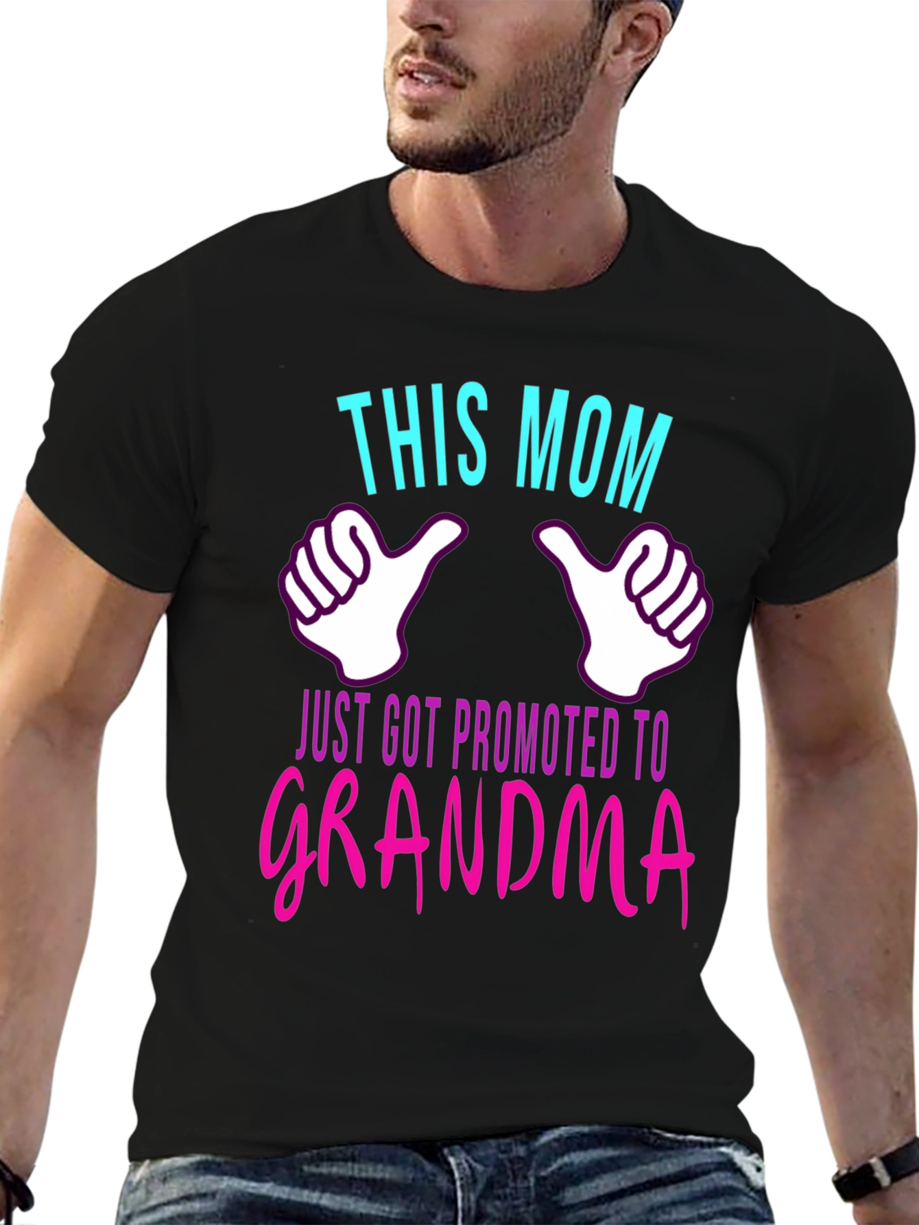 This Mom Just Got Promoted to Grandma T-Shirt