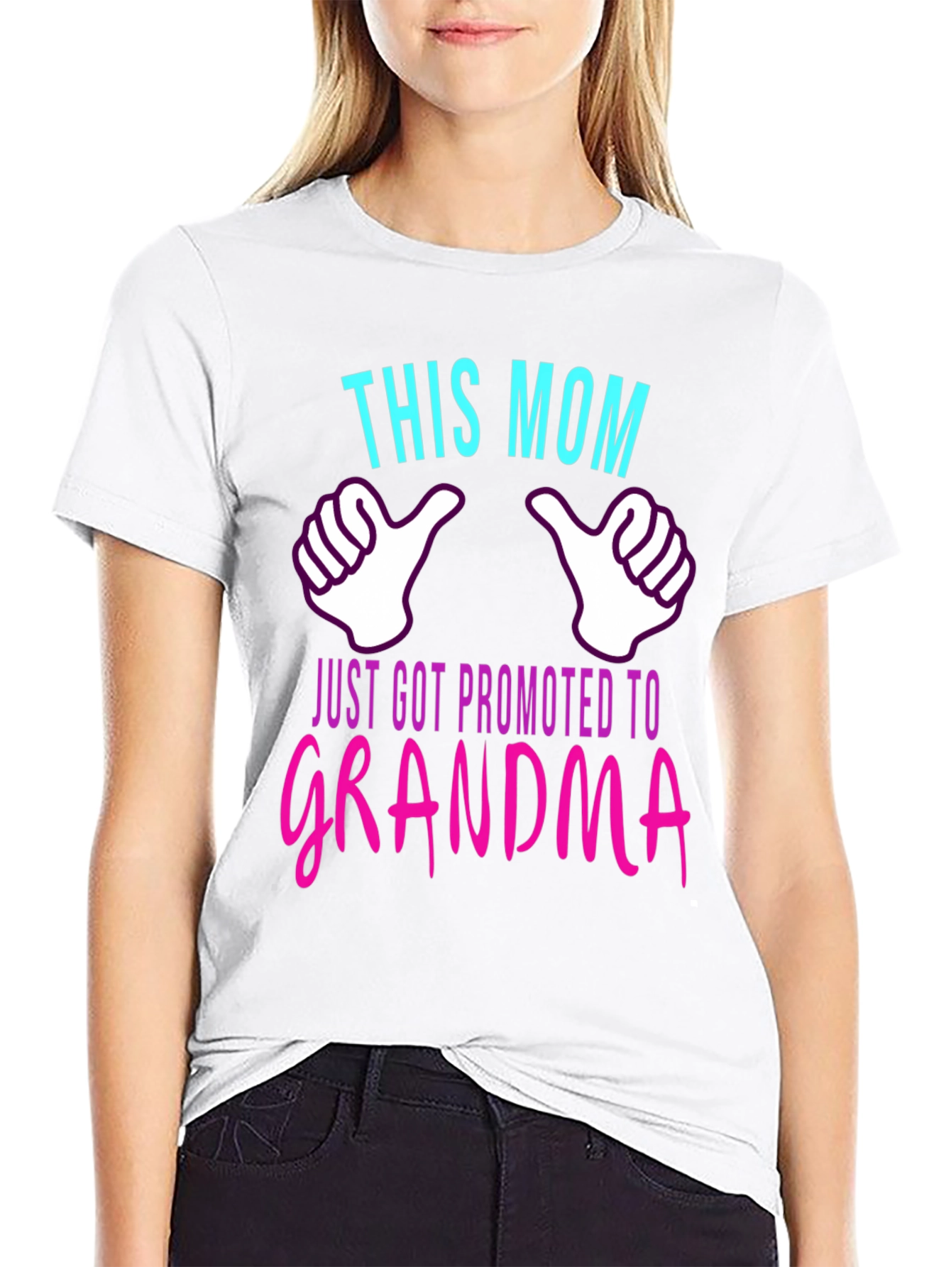 This Mom Just Got Promoted to Grandma T-Shirt