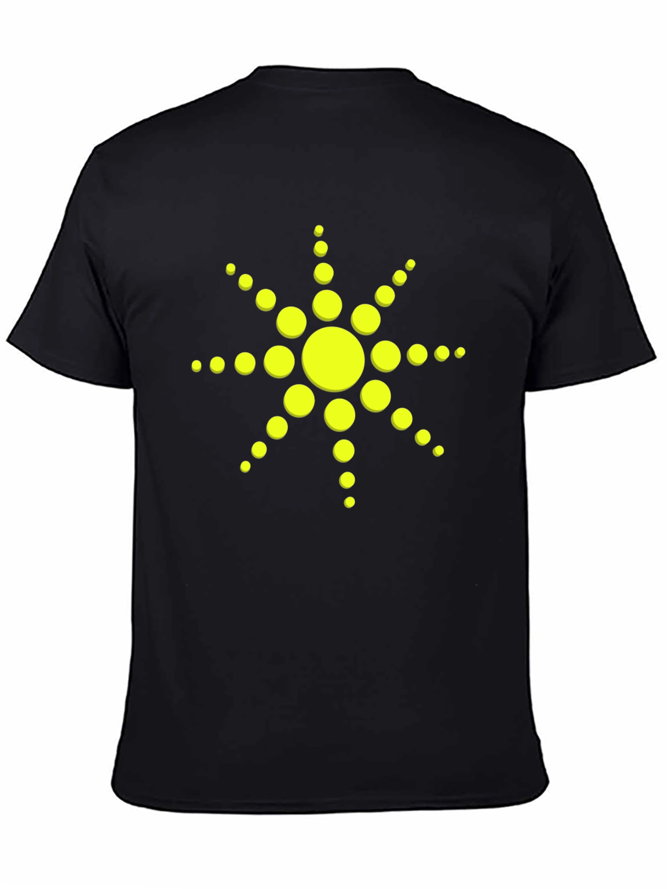 Solar Flare Graphic Tee - Black