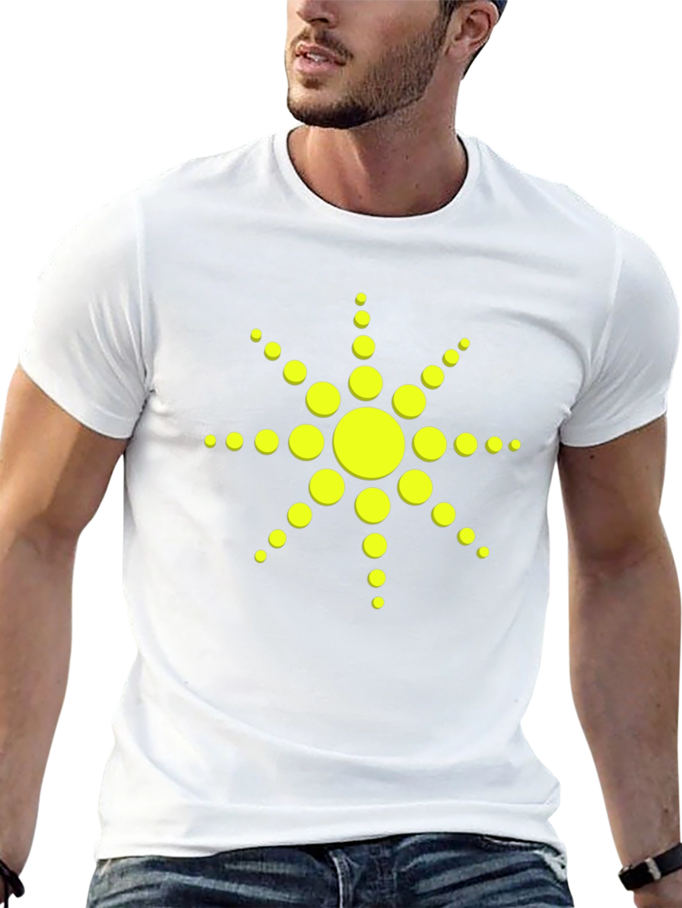 Solar Flare Graphic Tee - Black