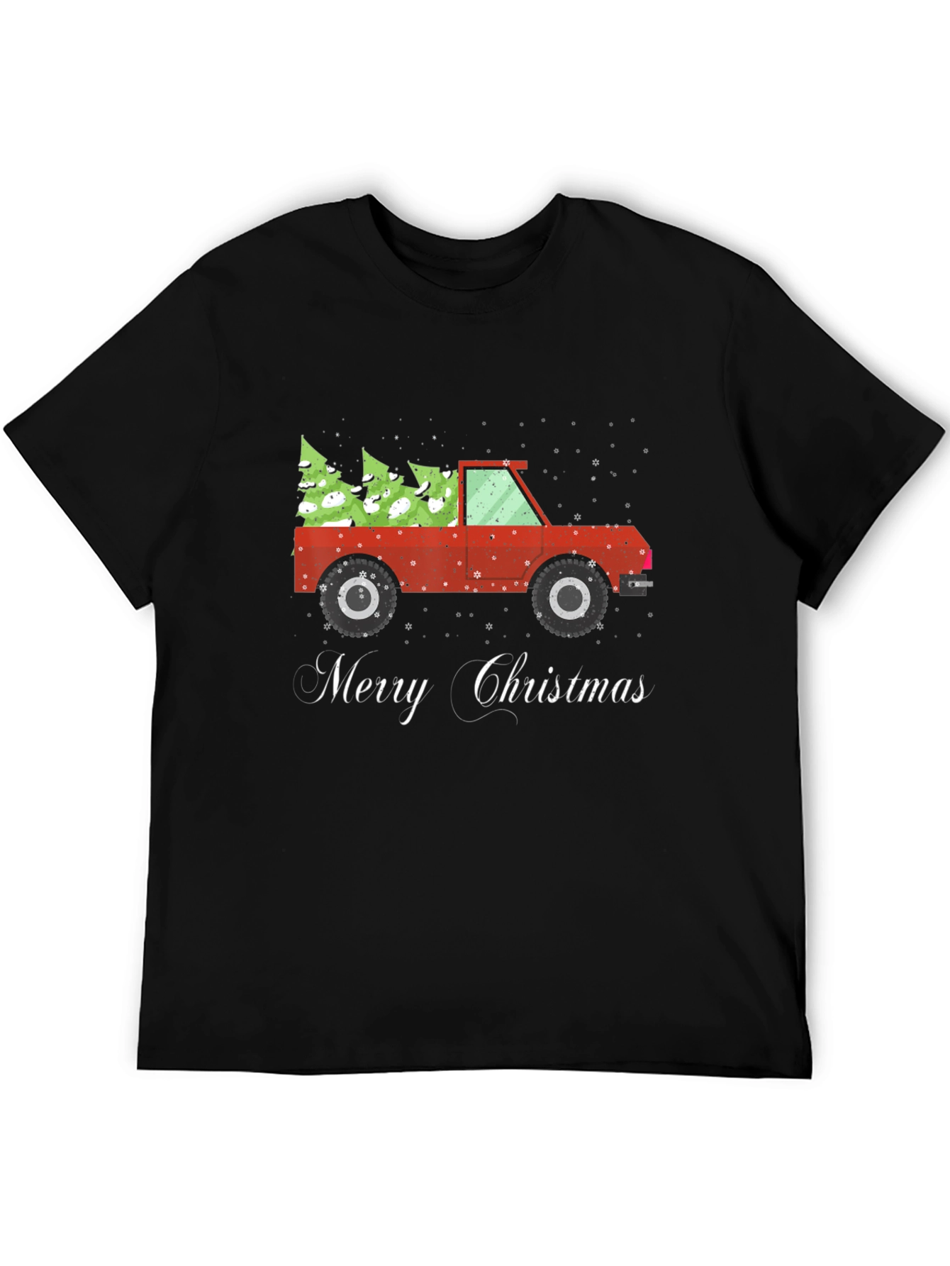 Festive Christmas Truck T-Shirt