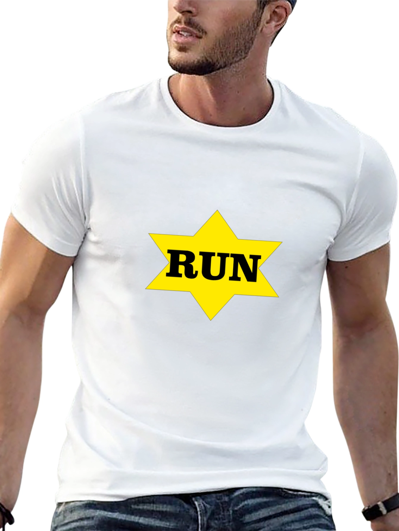 Run Star Graphic Tee - Athletic Style