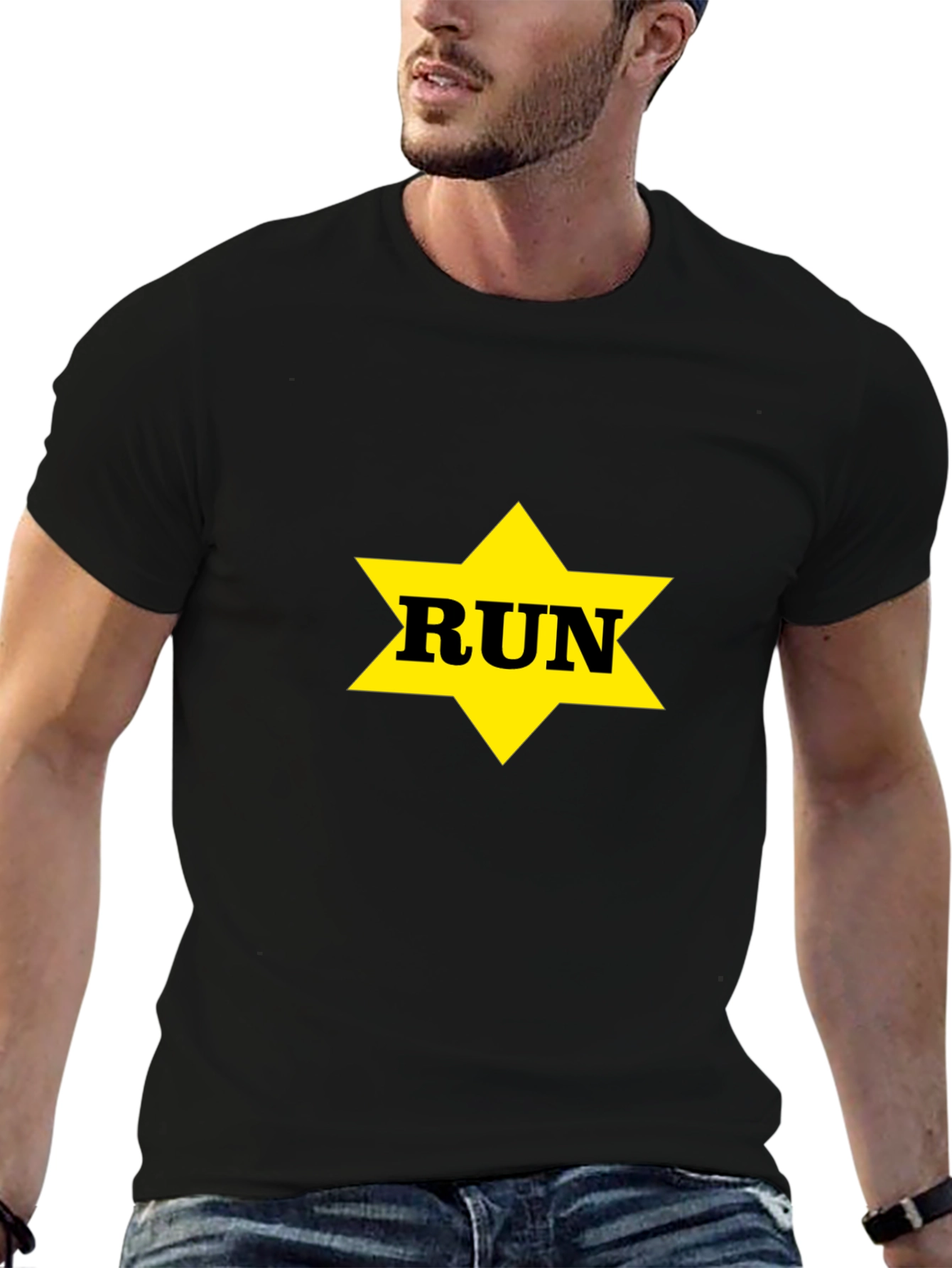 Run Star Graphic Tee - Athletic Style