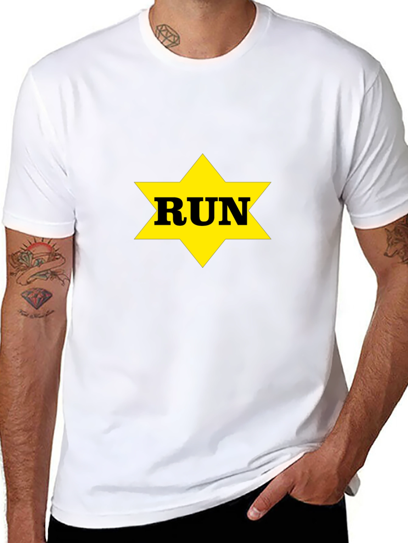 Run Star Graphic Tee - Athletic Style