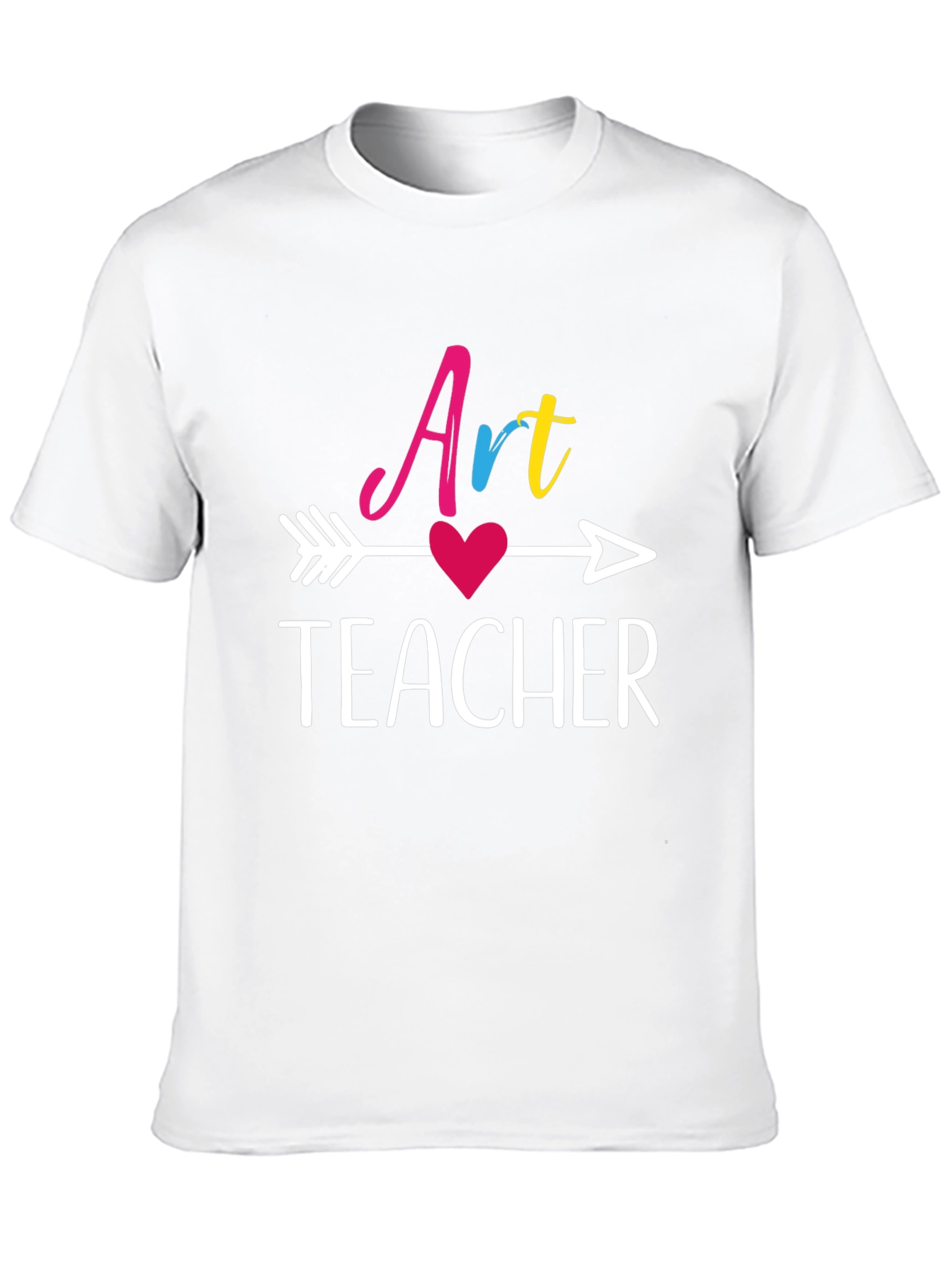 Art Teacher Arrow T-Shirt - Cute Teacher Gift