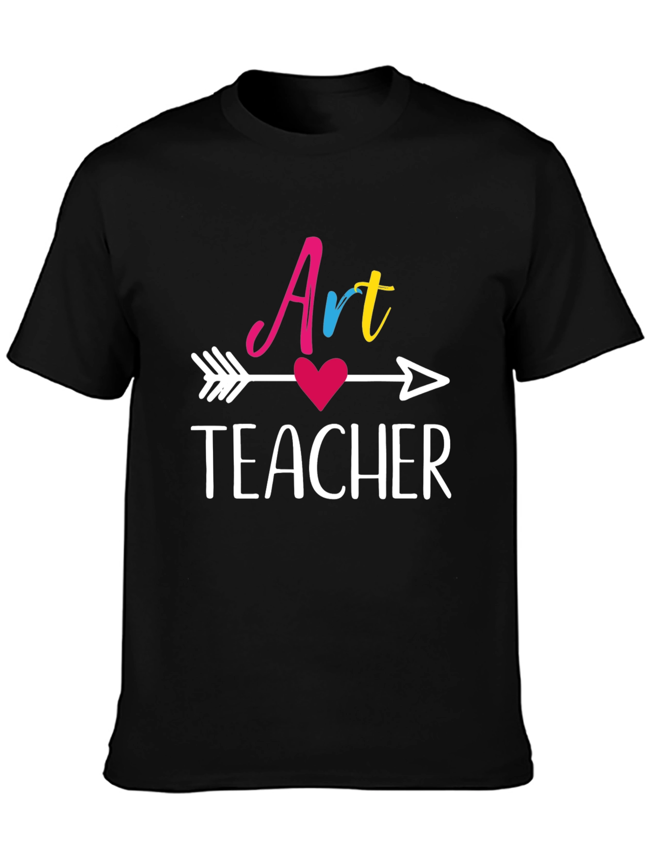 Art Teacher Arrow T-Shirt - Cute Teacher Gift