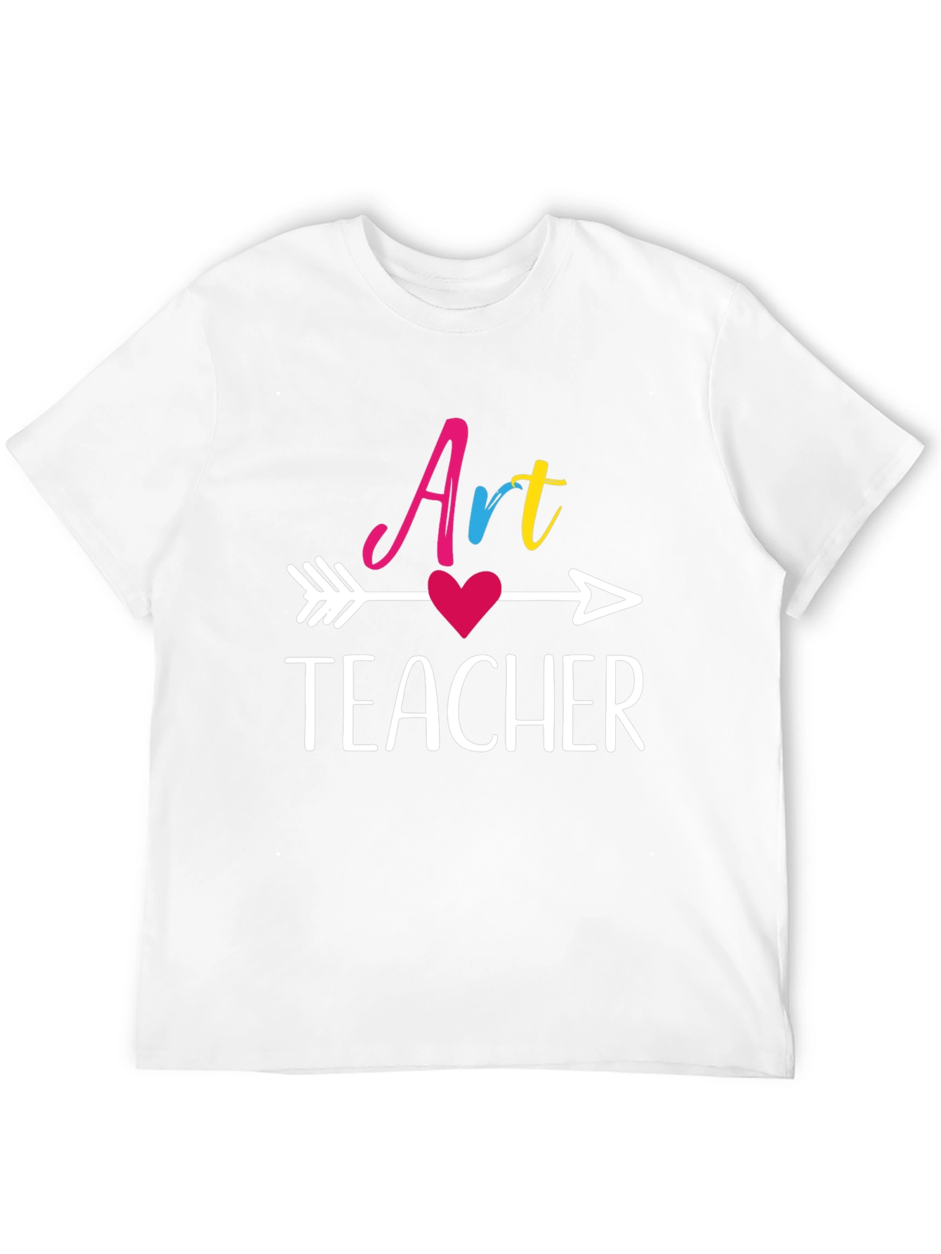 Art Teacher Arrow T-Shirt - Cute Teacher Gift