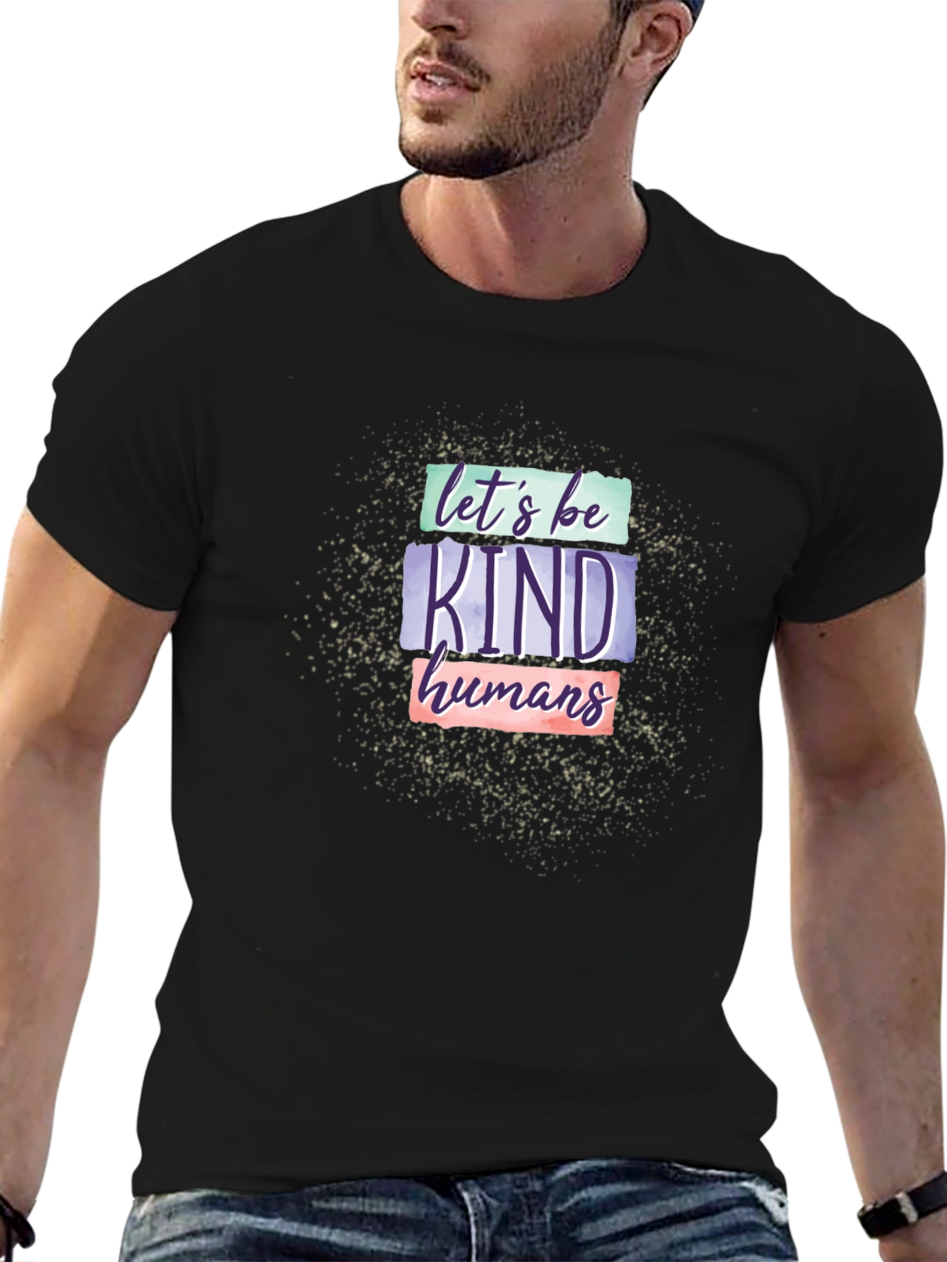 Lets Be Kind Humans Graphic T-Shirt