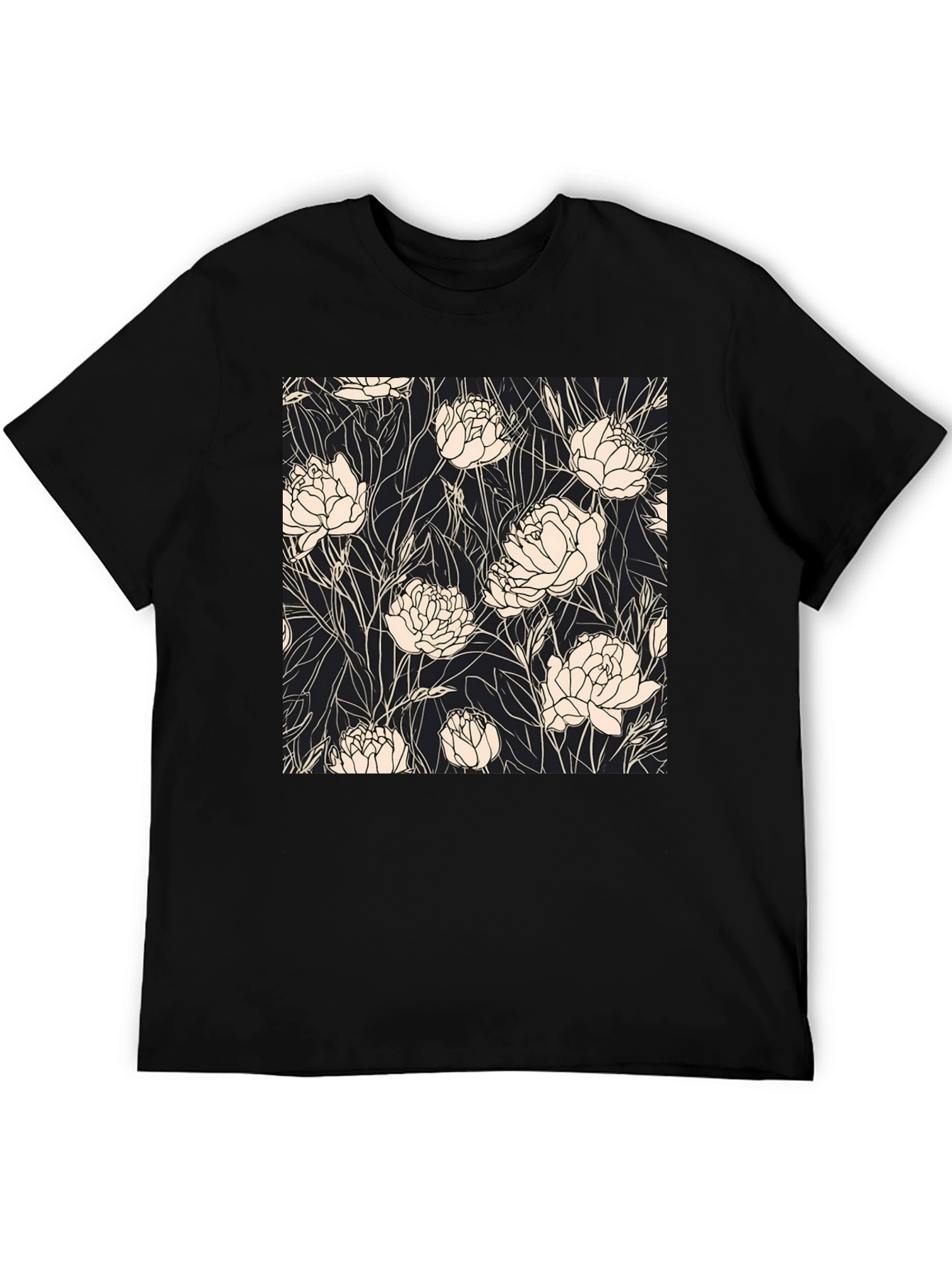Floral Print Tee