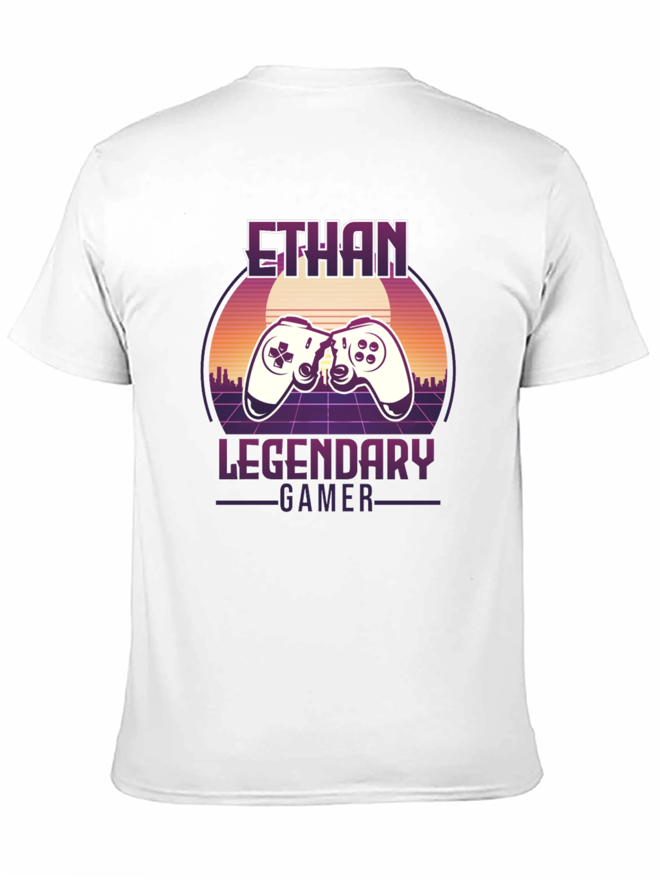 Ethan Legendary Gamer T-Shirt Retro Style