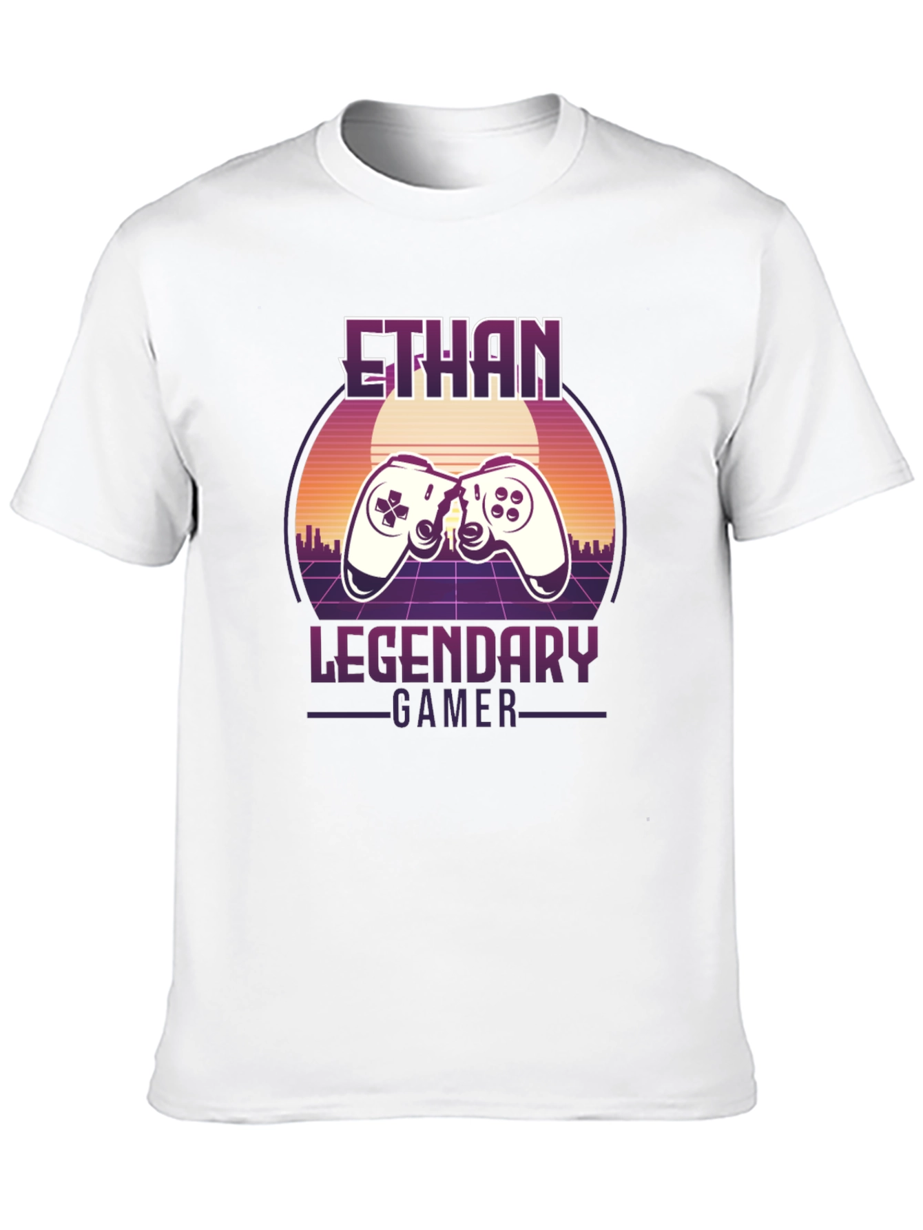 Ethan Legendary Gamer T-Shirt Retro Style