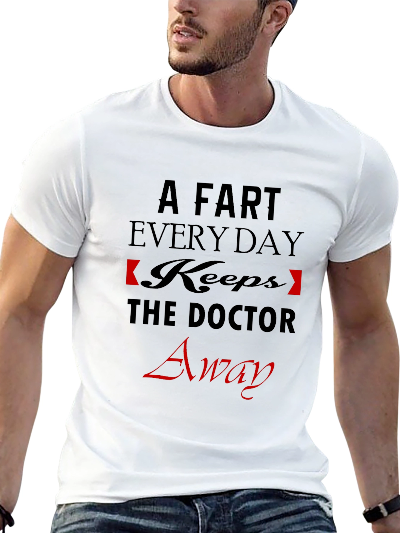 Funny A Fart Every Day Graphic T-Shirt
