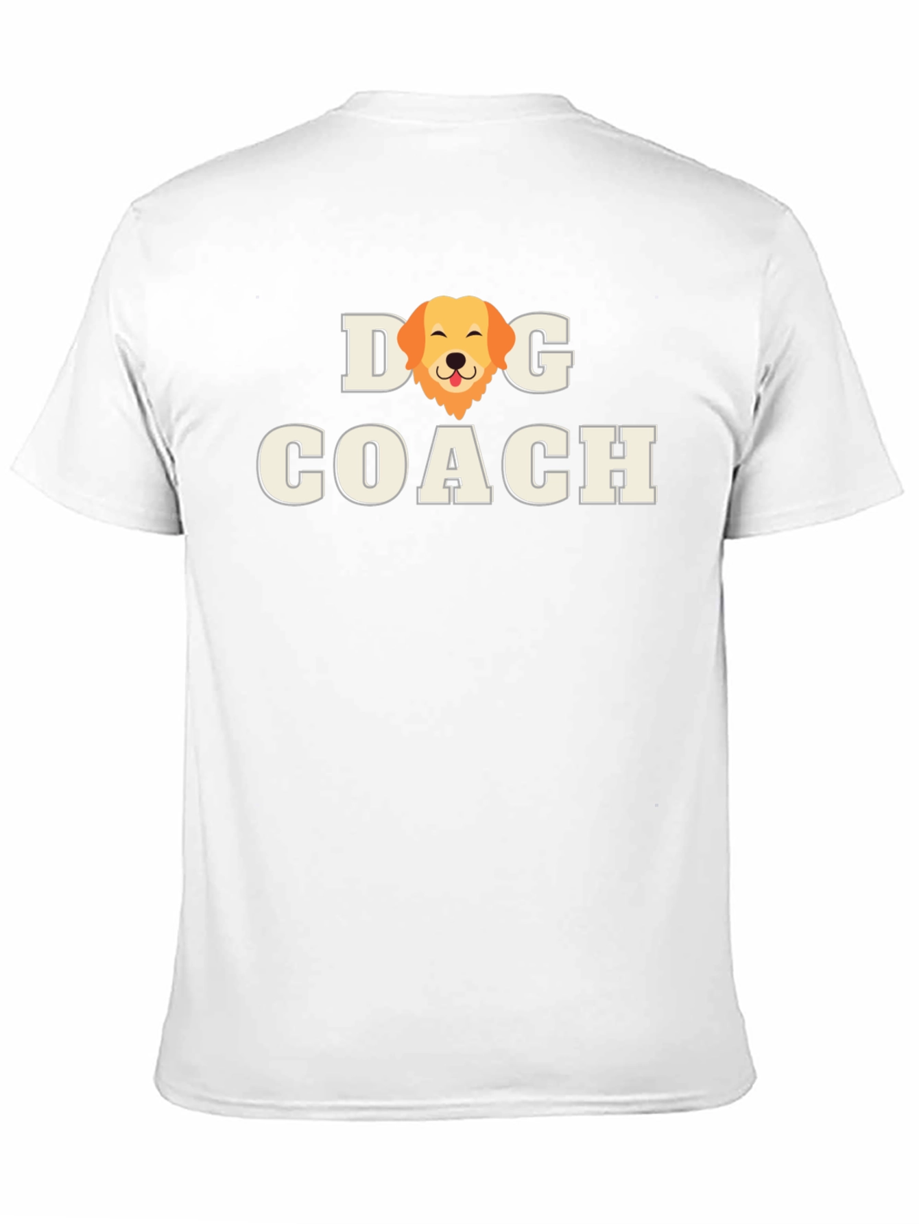 Dog Coach T-Shirt - Golden Retriever Graphic