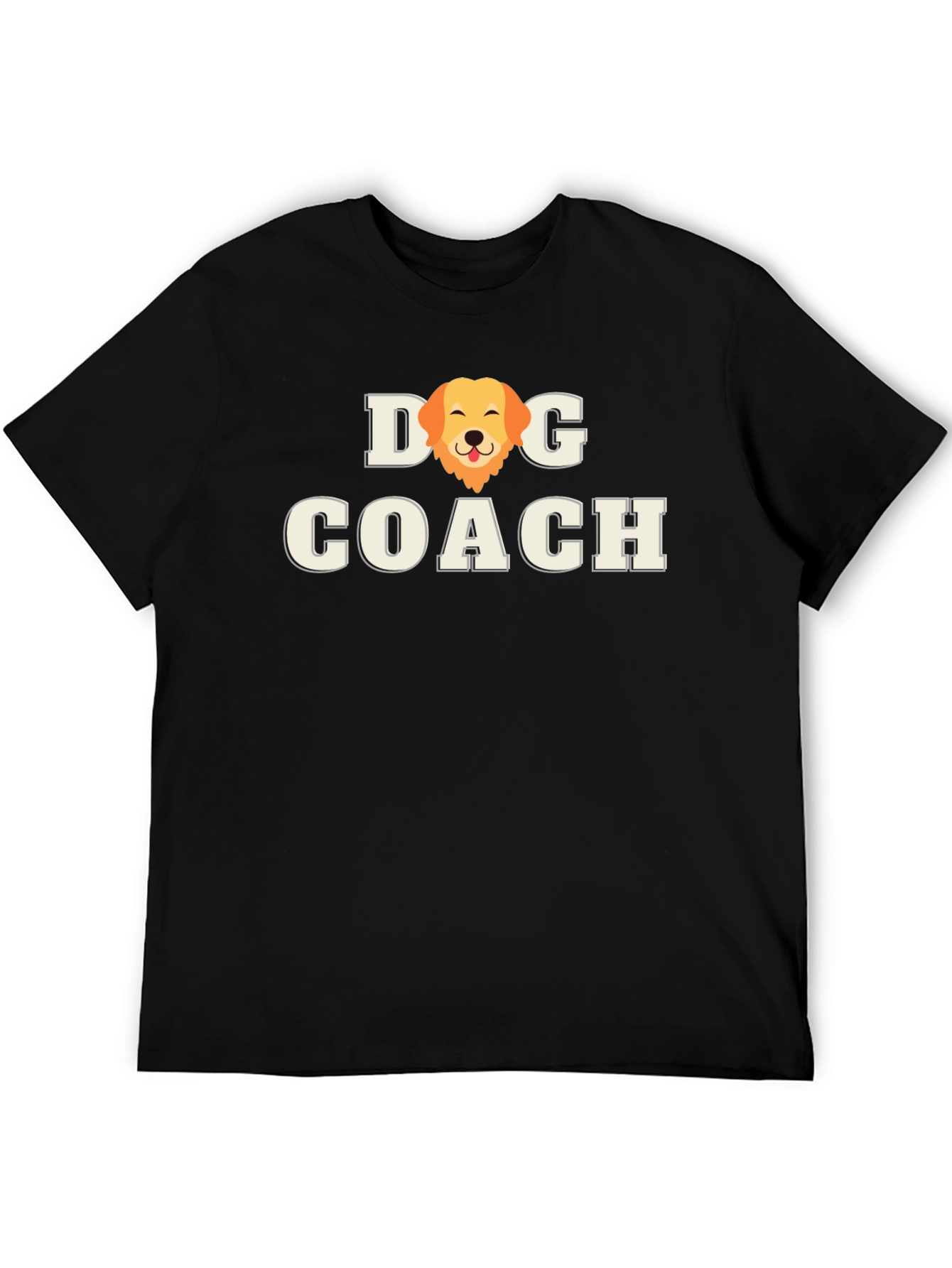 Dog Coach T-Shirt - Golden Retriever Graphic