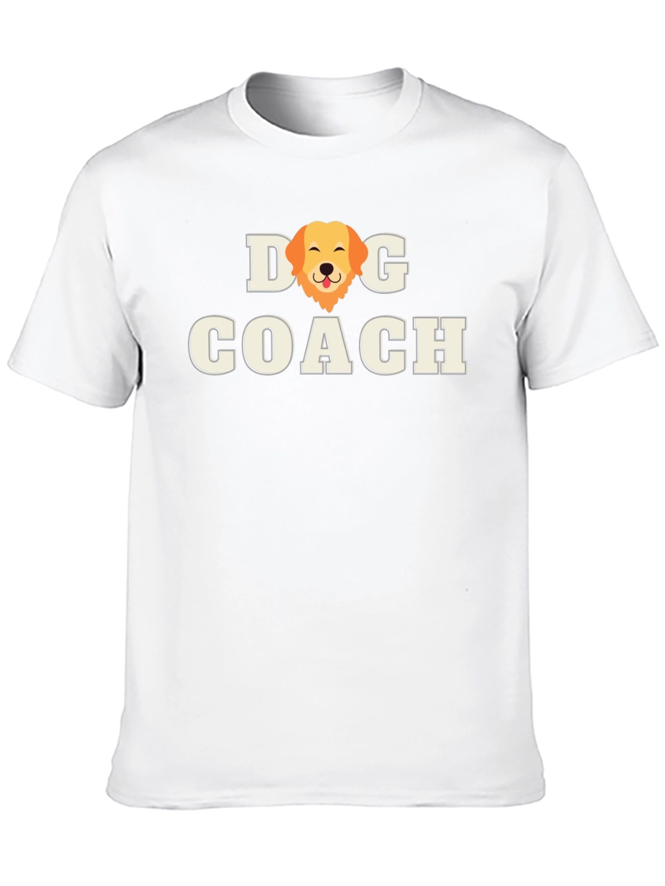 Dog Coach T-Shirt - Golden Retriever Graphic