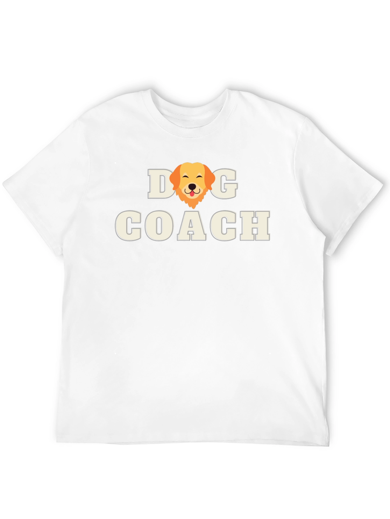 Dog Coach T-Shirt - Golden Retriever Graphic