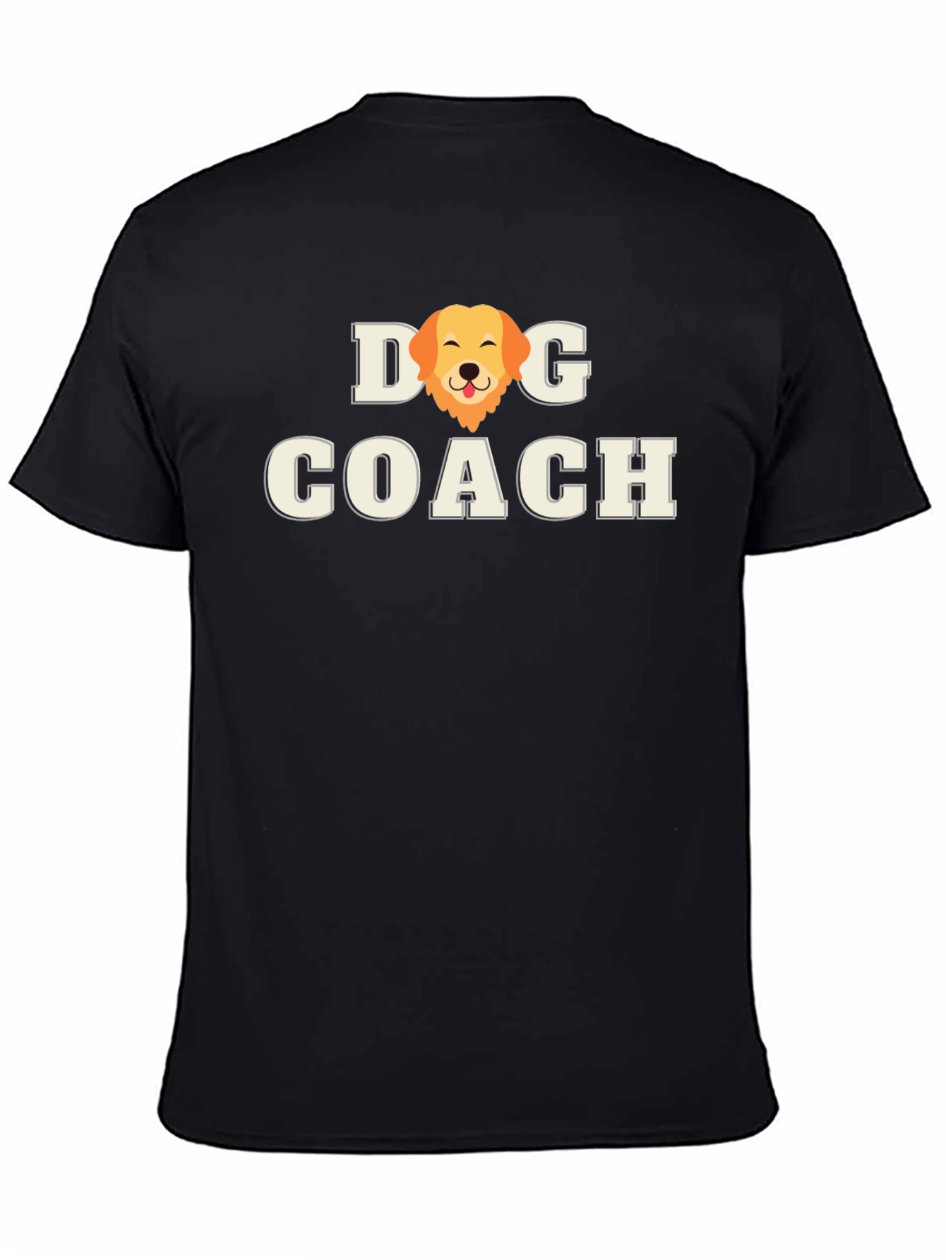 Dog Coach T-Shirt - Golden Retriever Graphic