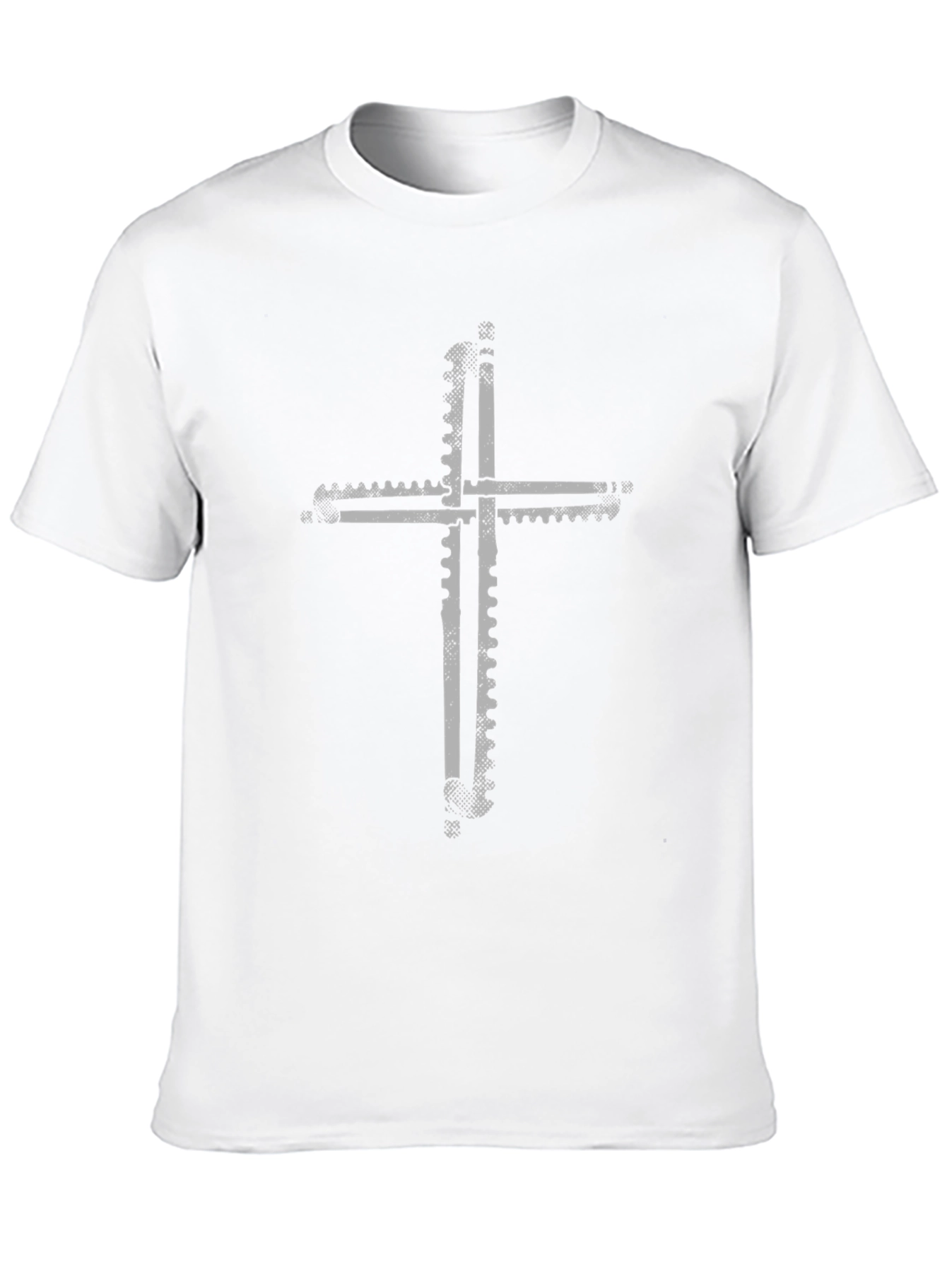 Gear Cross Graphic T-Shirt - Black