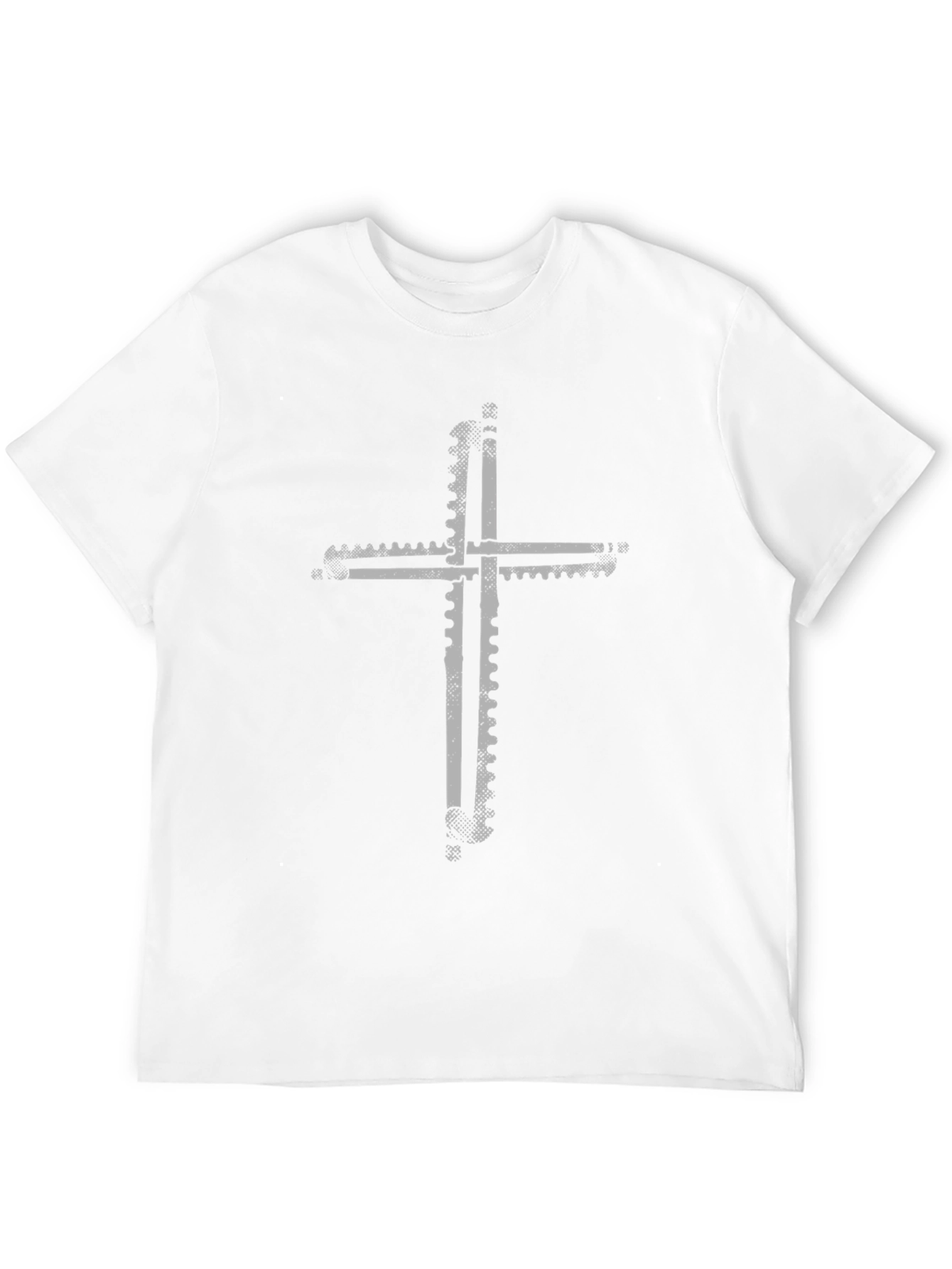 Gear Cross Graphic T-Shirt - Black