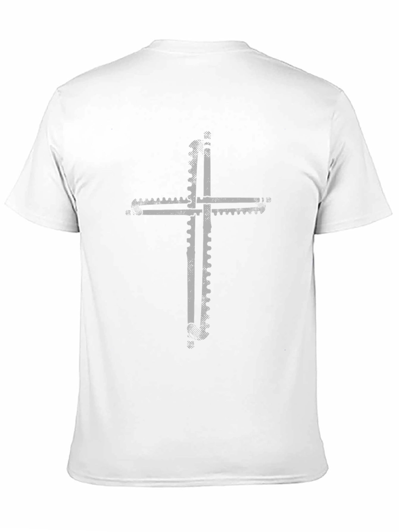 Gear Cross Graphic T-Shirt - Black
