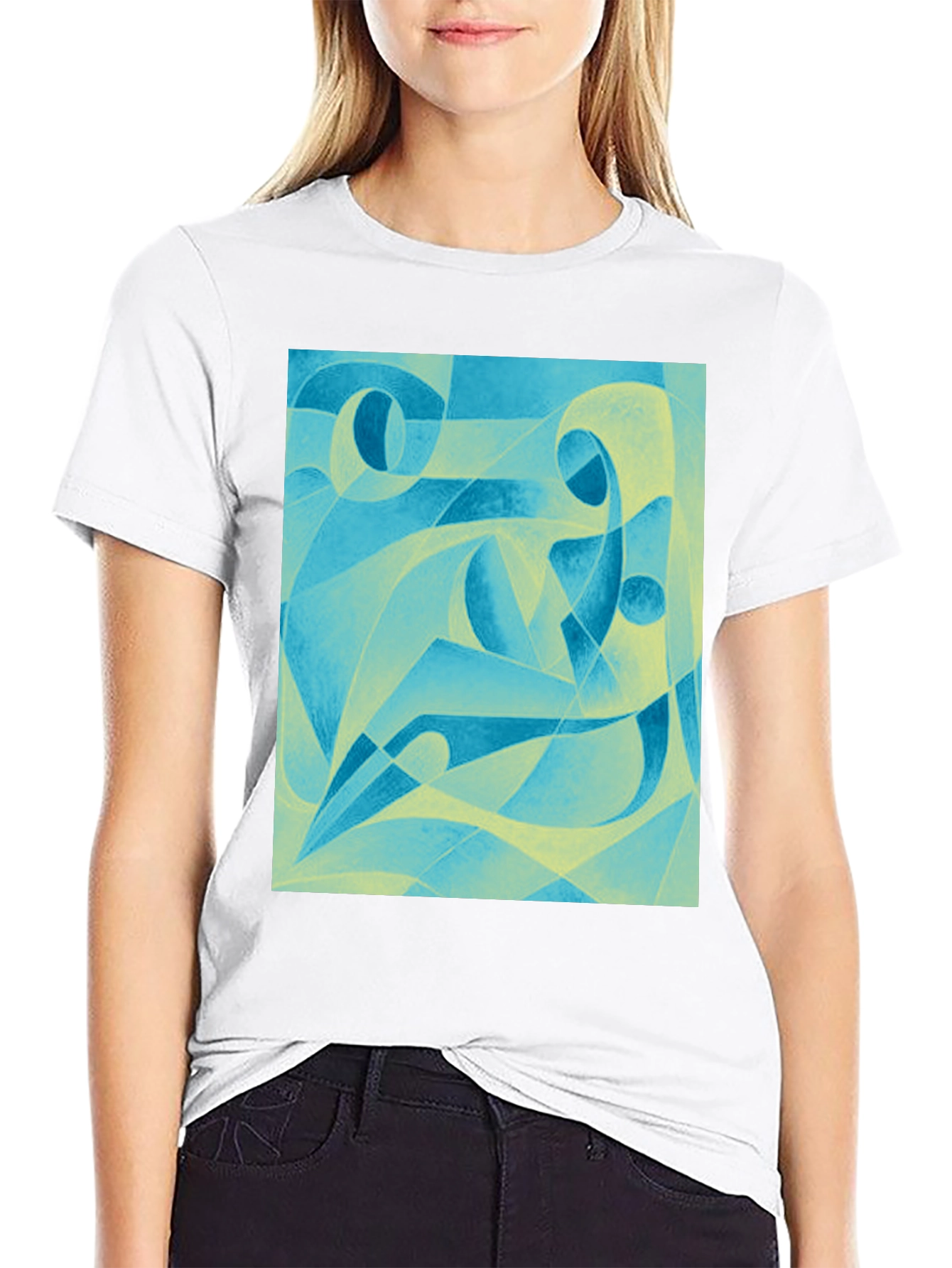 Abstract Art T-Shirt - Modern Graphic Tee