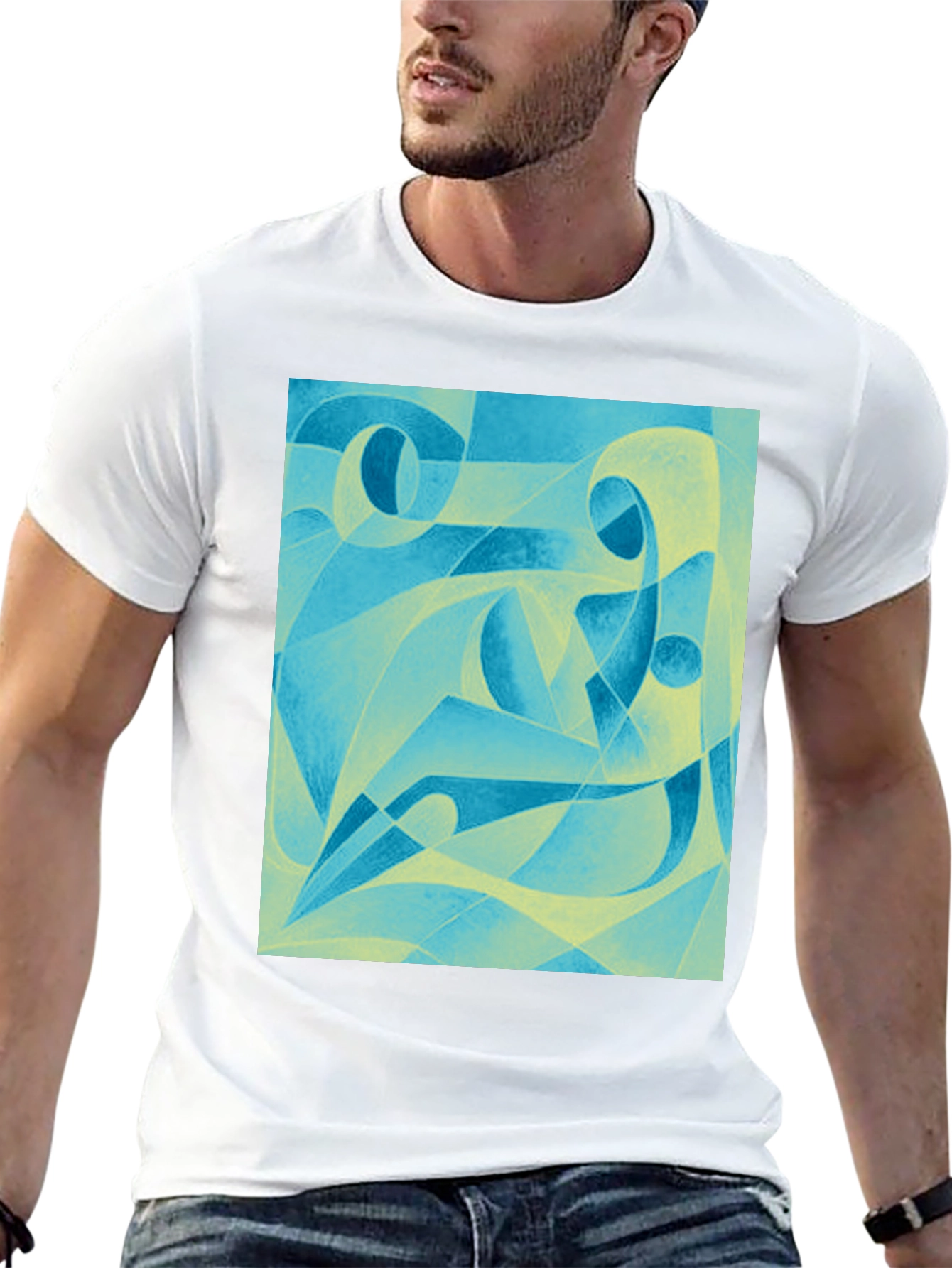Abstract Art T-Shirt - Modern Graphic Tee