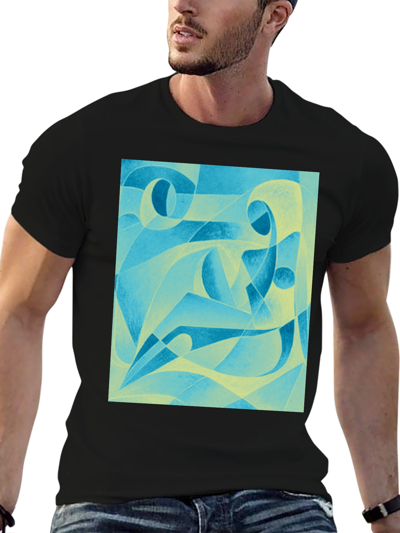 Abstract Art T-Shirt - Modern Graphic Tee